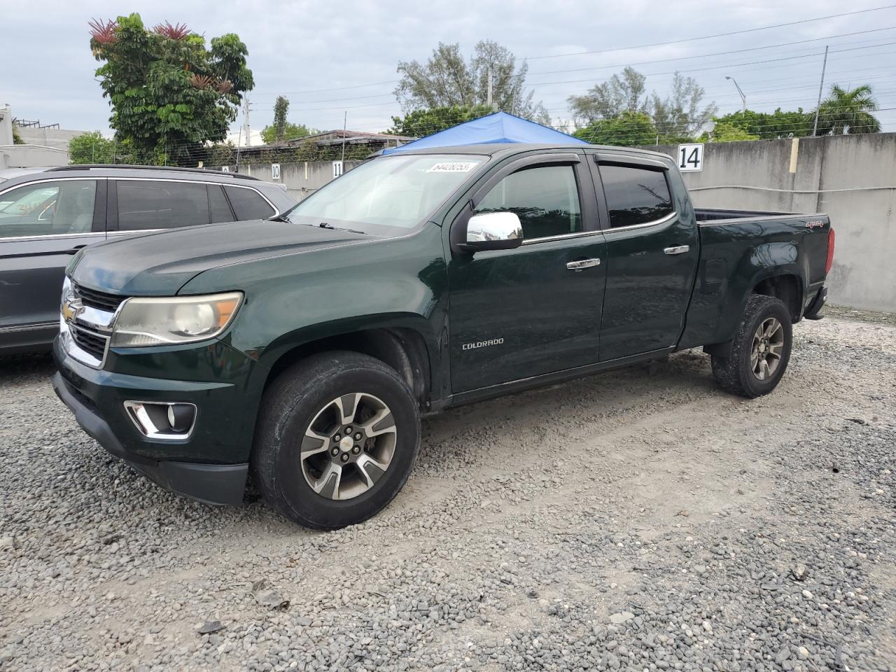 CHEVROLET COLORADO 2015 1gcgtbe39f1208949