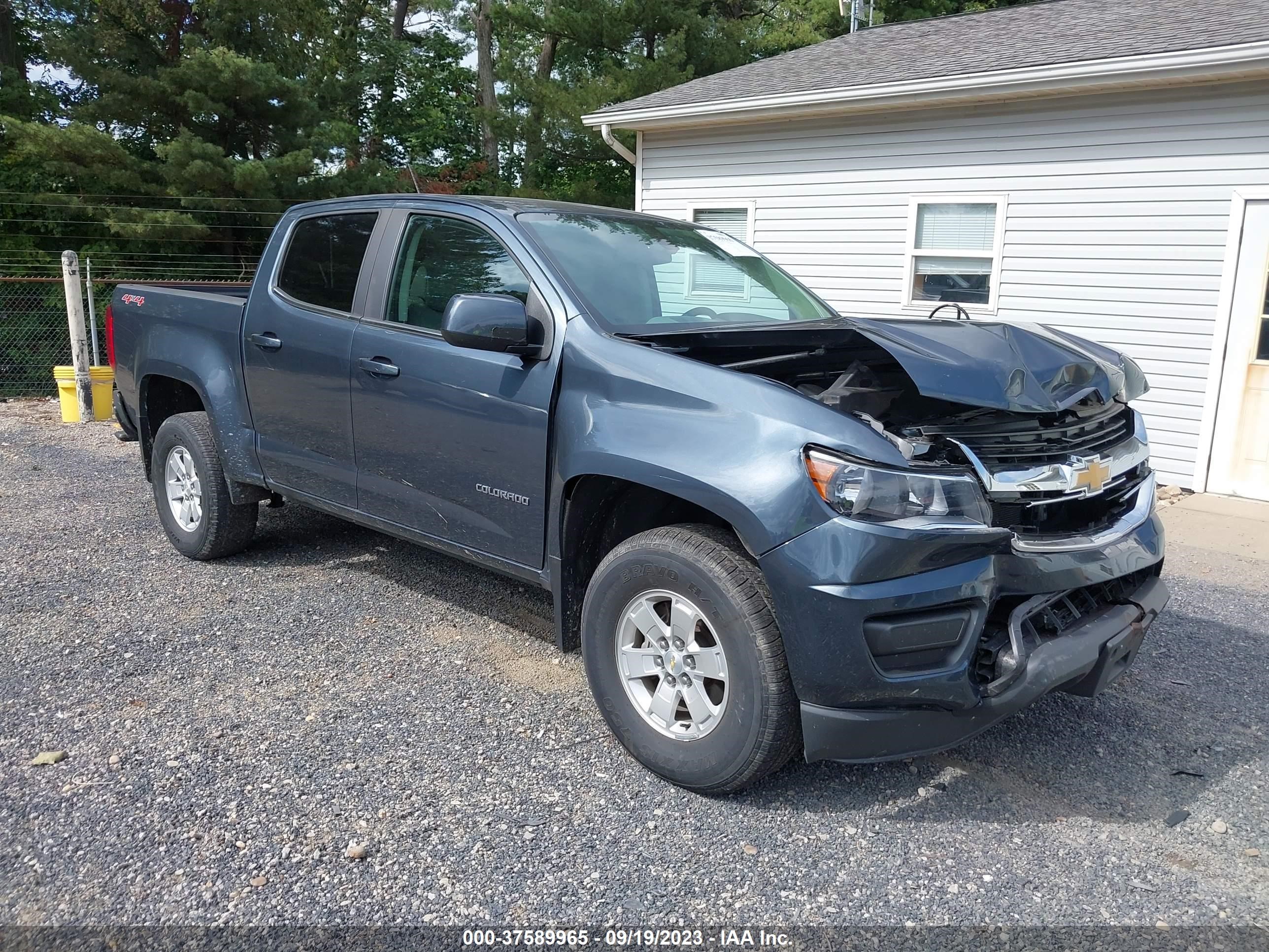 CHEVROLET COLORADO 2019 1gcgtben0k1177747