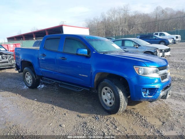 CHEVROLET COLORADO 2019 1gcgtben1k1156518