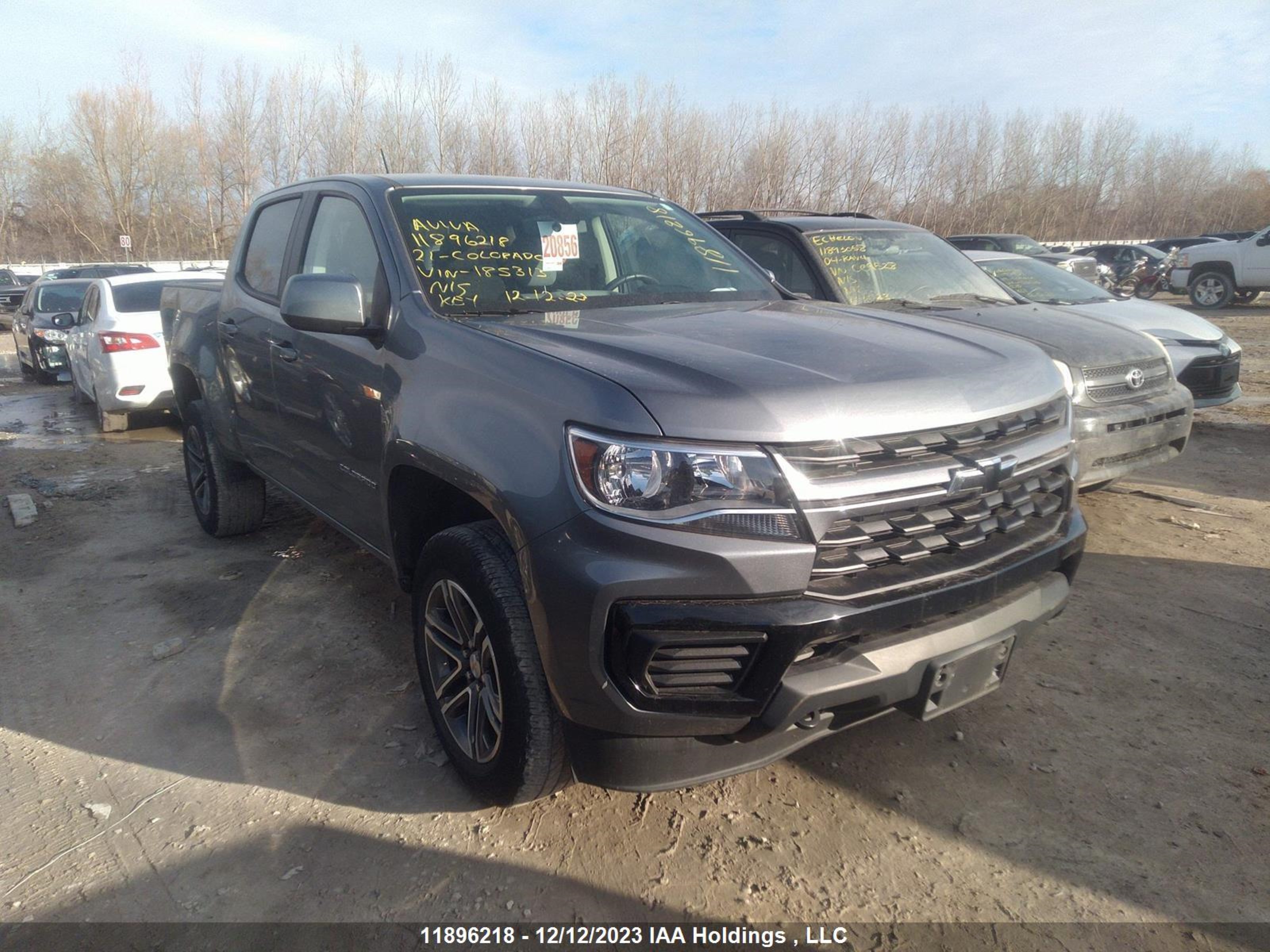 CHEVROLET COLORADO 2021 1gcgtben3m1185313