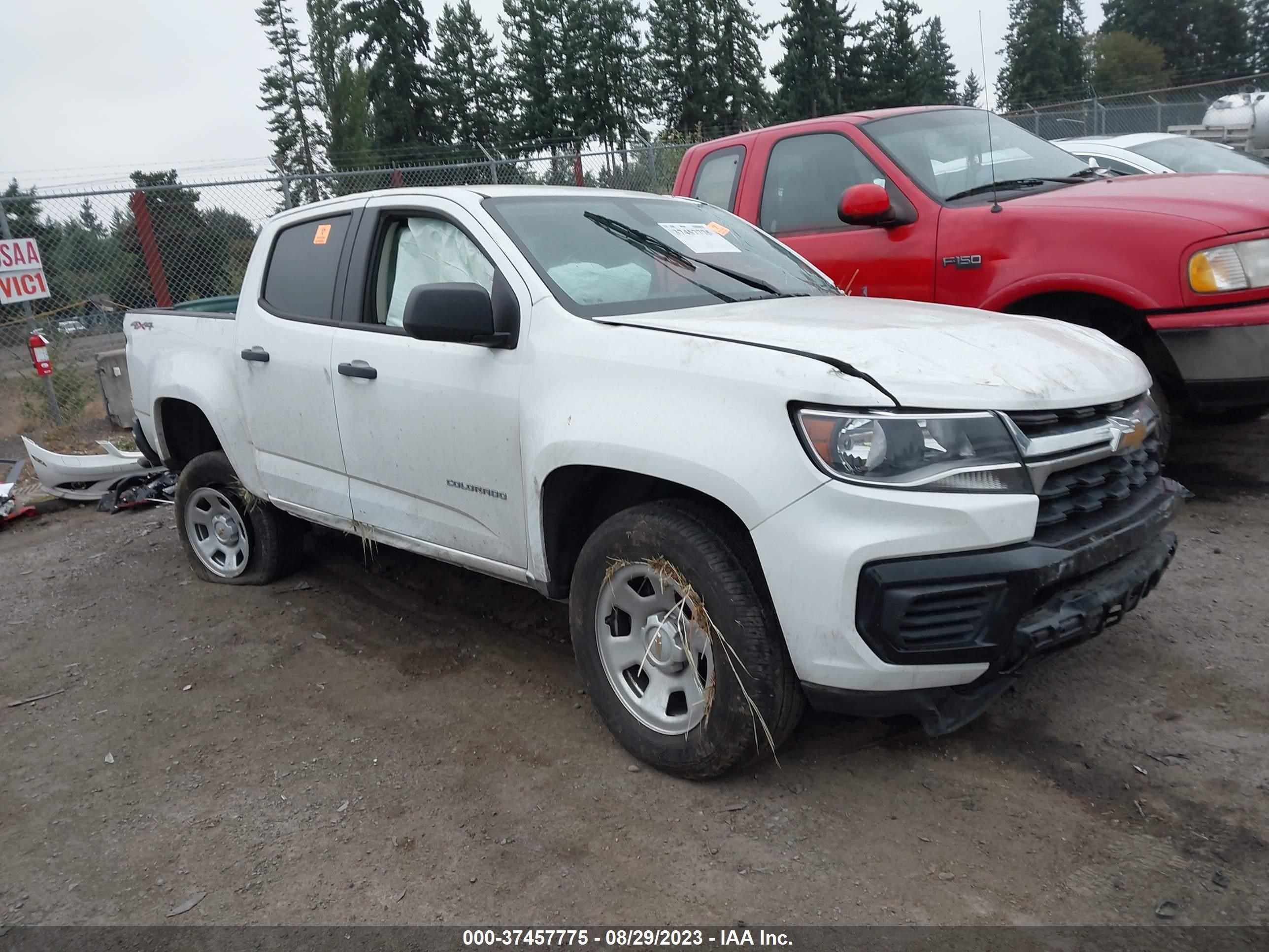 CHEVROLET COLORADO 2021 1gcgtben4m1277689