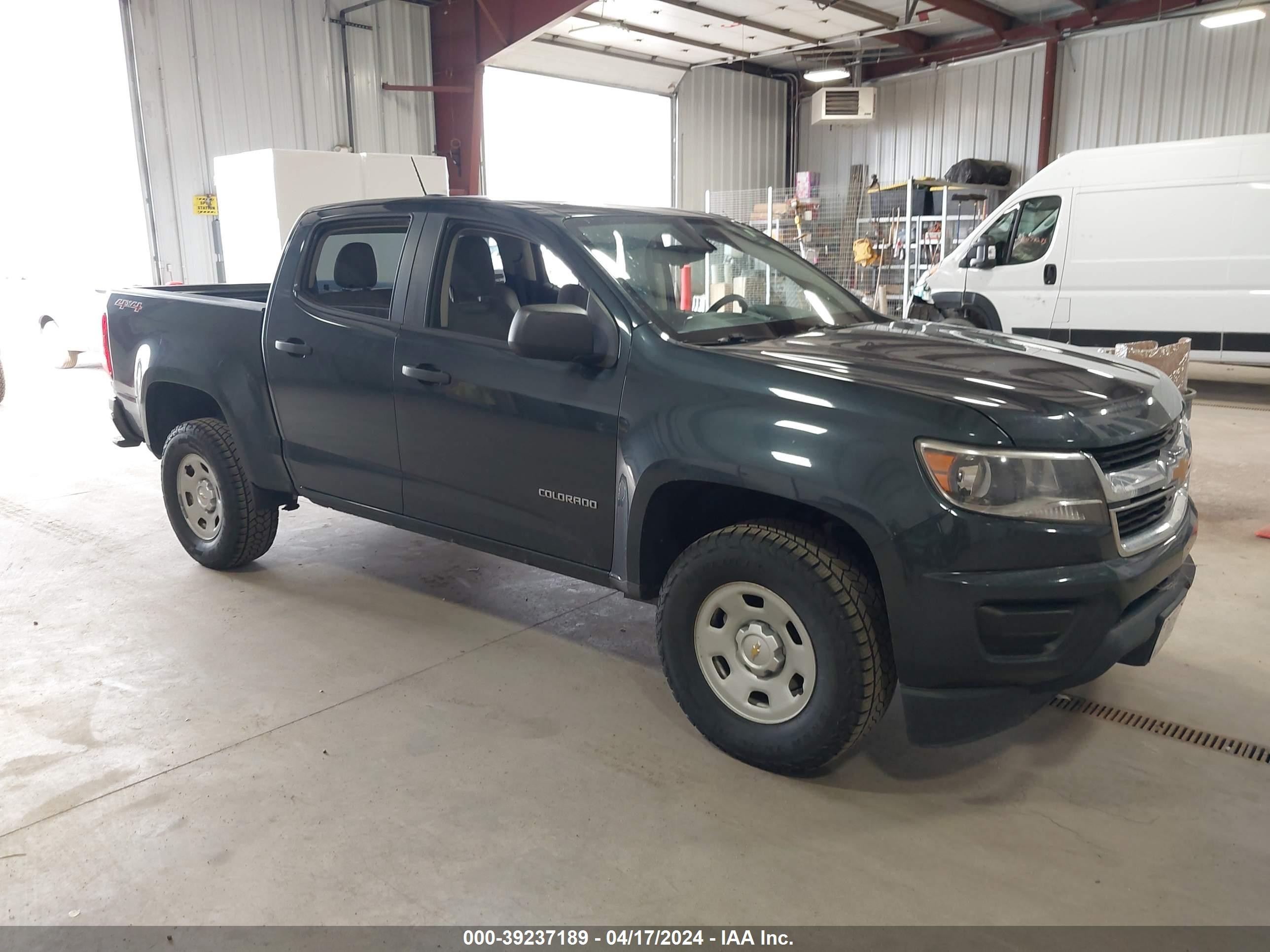 CHEVROLET COLORADO 2017 1gcgtben5h1268053