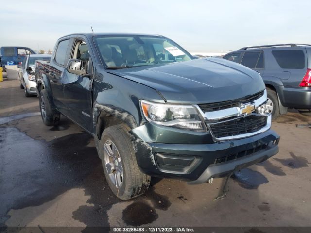 CHEVROLET COLORADO 2018 1gcgtben5j1168010