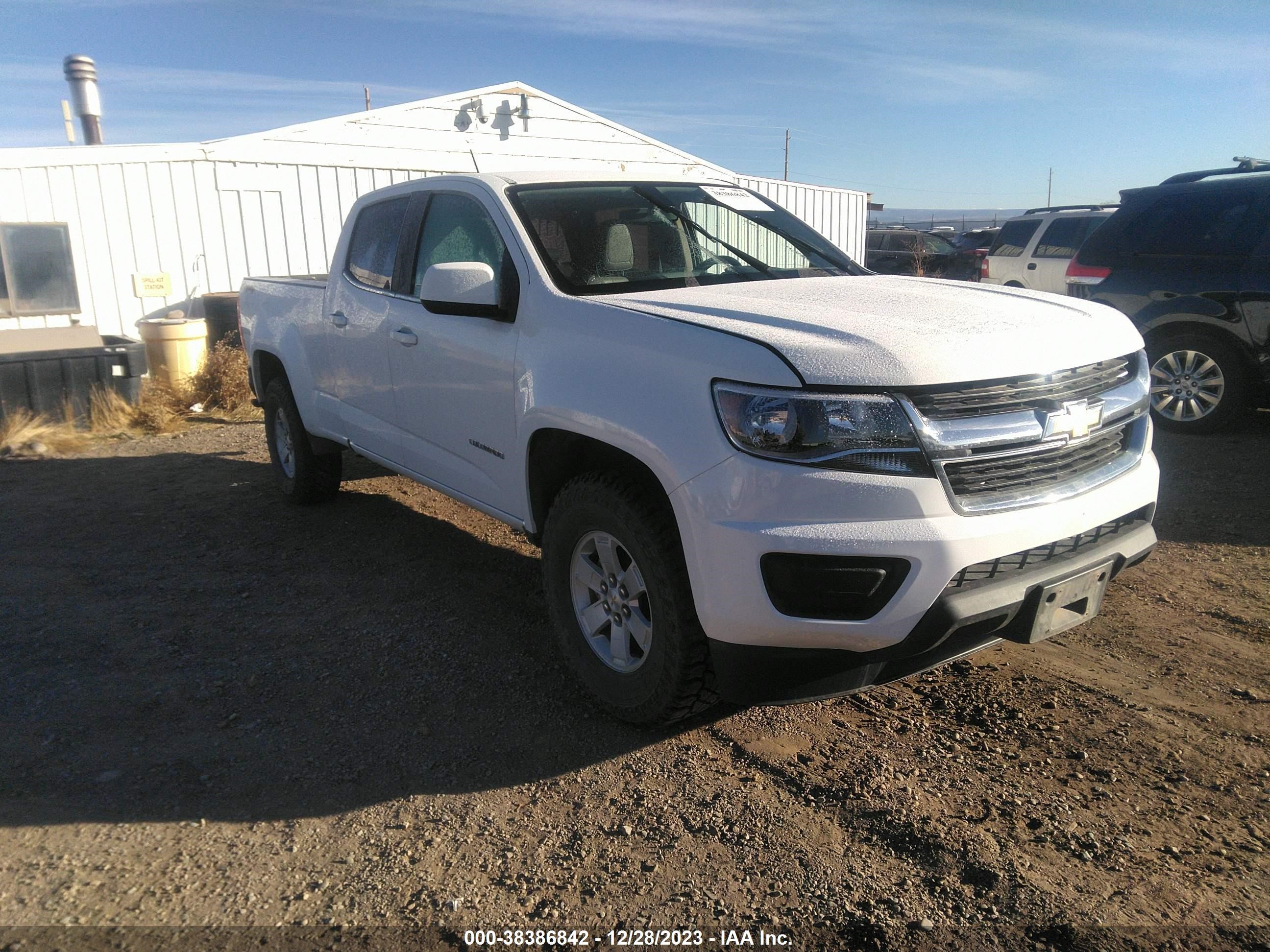 CHEVROLET COLORADO 2018 1gcgtben5j1192663