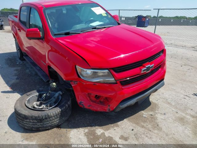 CHEVROLET COLORADO 2019 1gcgtben5k1196486