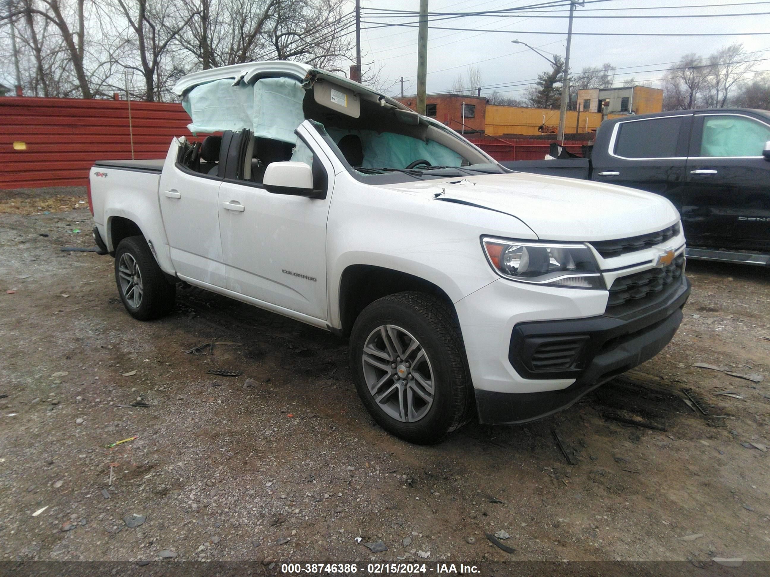 CHEVROLET COLORADO 2022 1gcgtben6n1177790