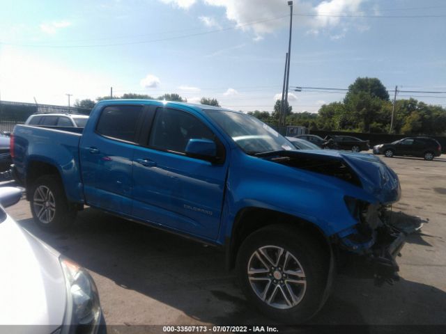 CHEVROLET COLORADO 2021 1gcgtben7m1261079