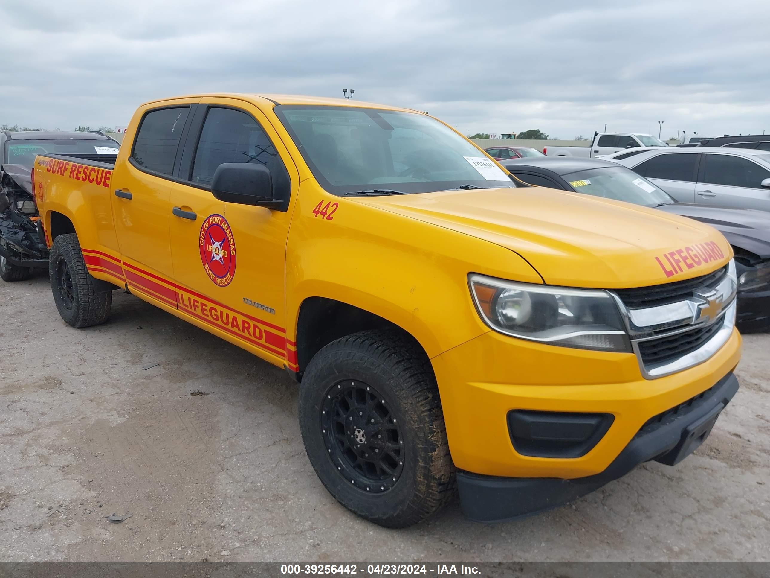 CHEVROLET COLORADO 2018 1gcgtben8j1266027