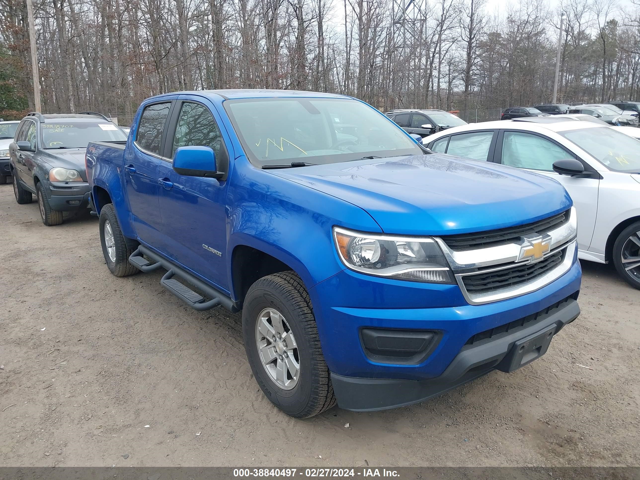 CHEVROLET COLORADO 2019 1gcgtben8k1188530