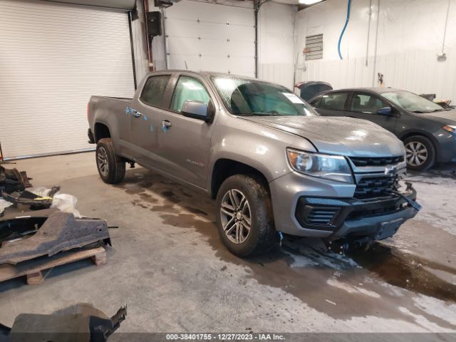 CHEVROLET COLORADO 2021 1gcgtben8m1192483