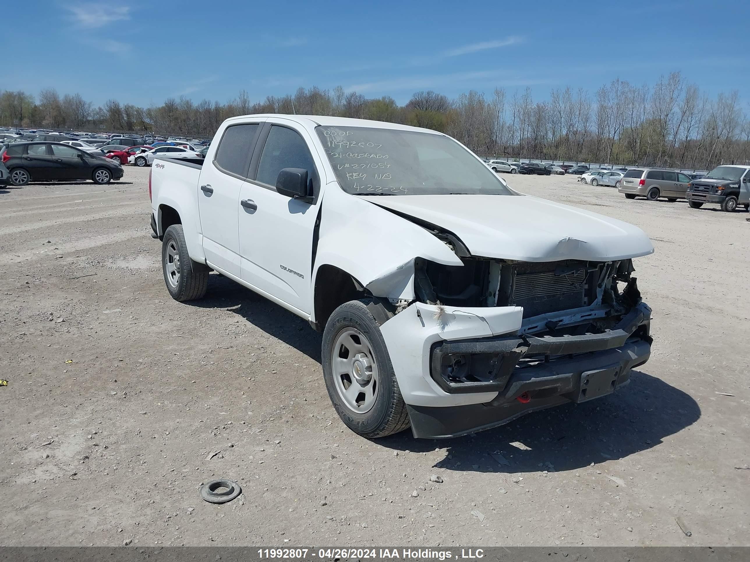 CHEVROLET COLORADO 2021 1gcgtben8m1271054