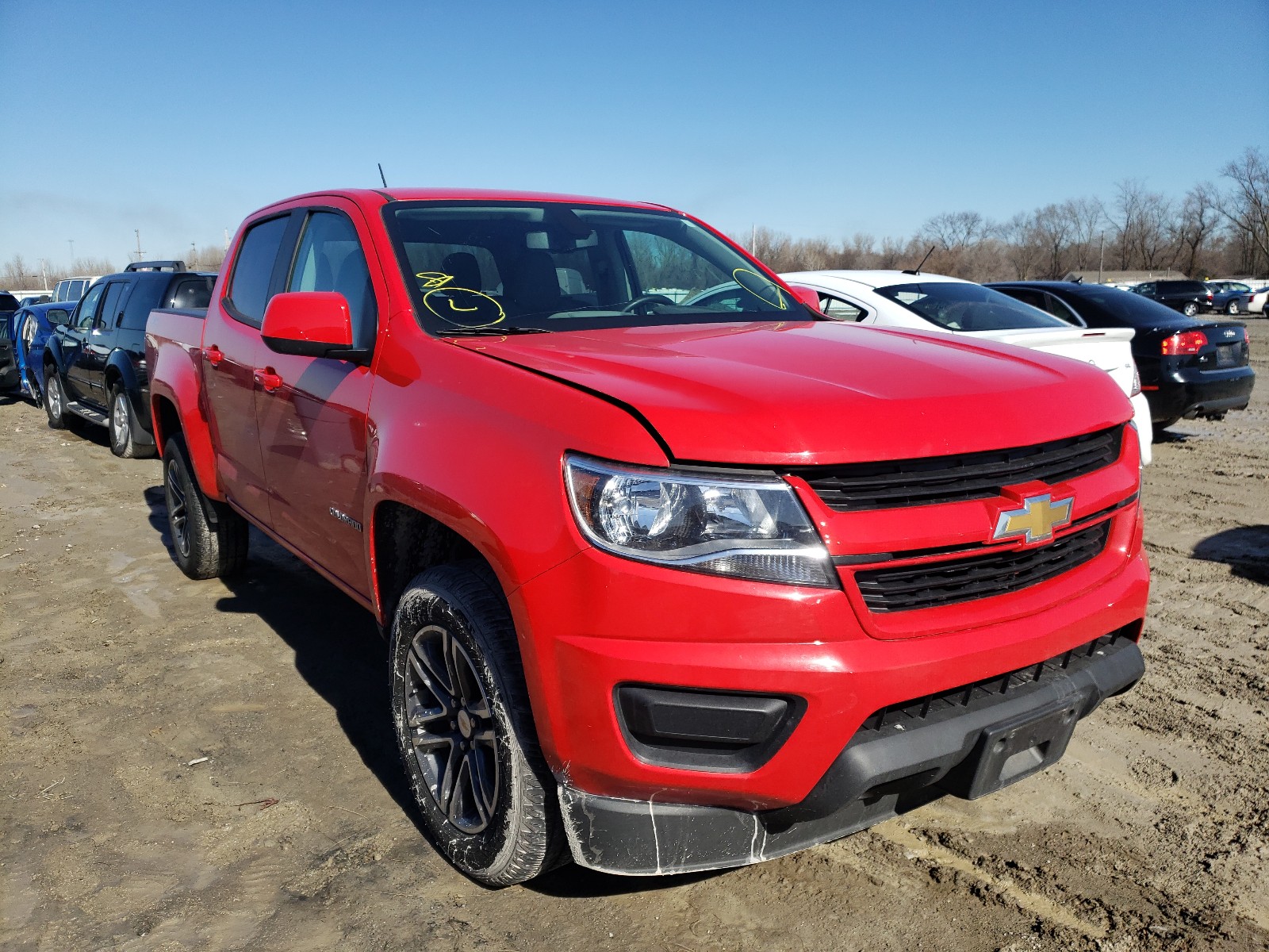 CHEVROLET COLORADO 2019 1gcgtbenxk1112324