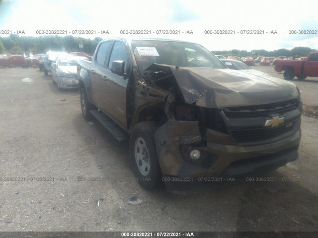 CHEVROLET COLORADO 2015 1gcgtce35f1227536