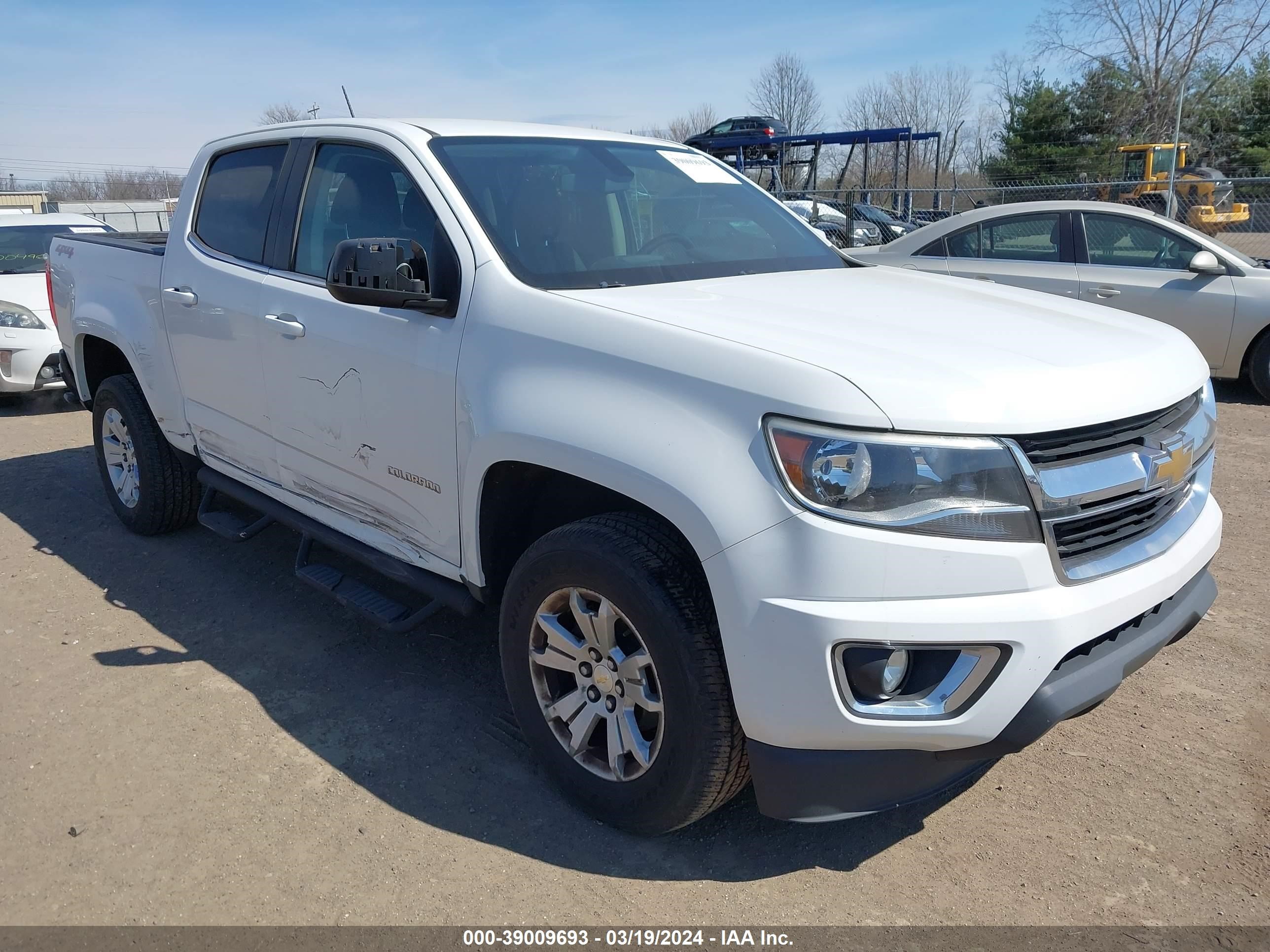 CHEVROLET COLORADO 2016 1gcgtce39g1181906