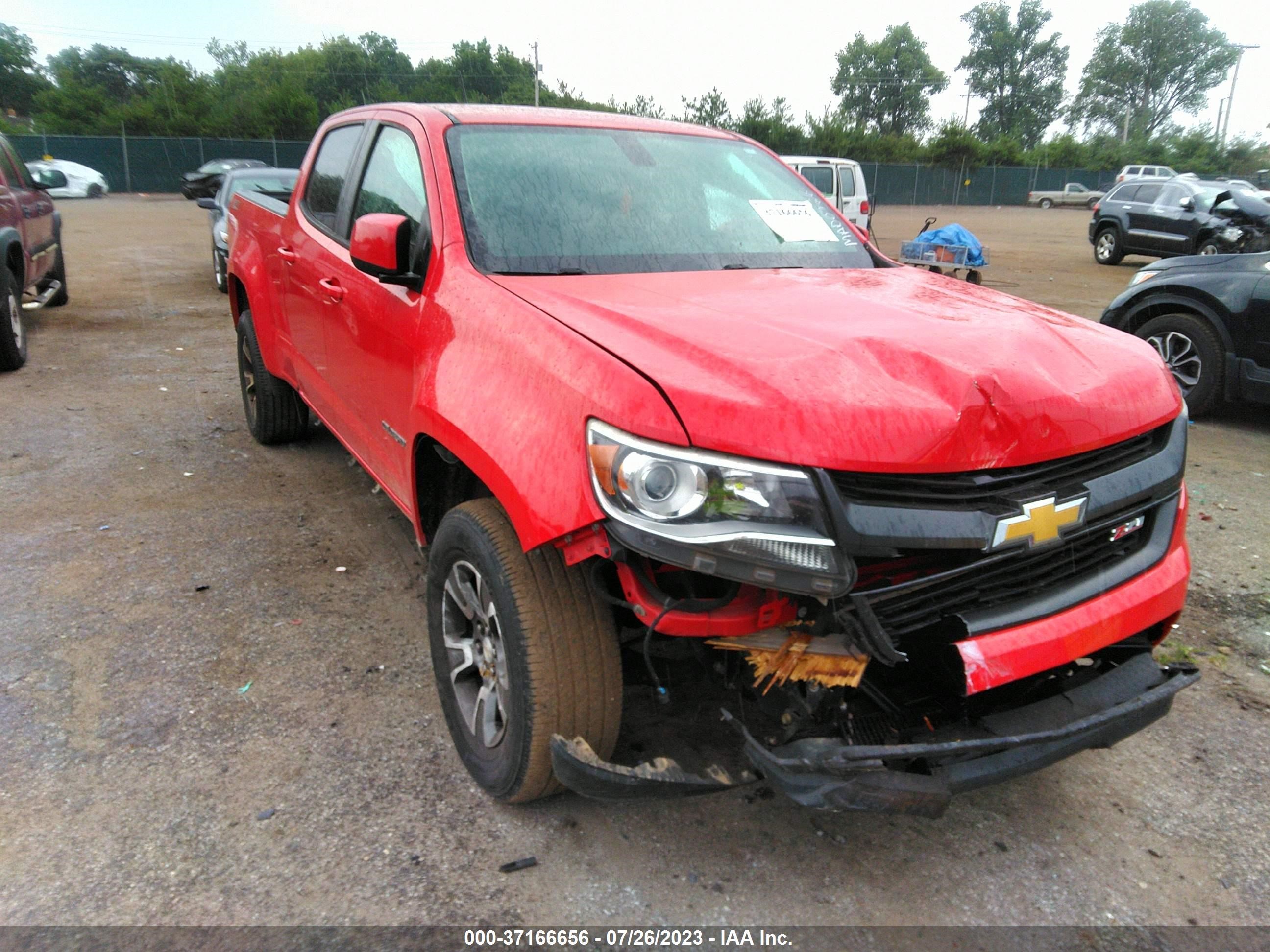 CHEVROLET COLORADO 2015 1gcgtce3xf1116030