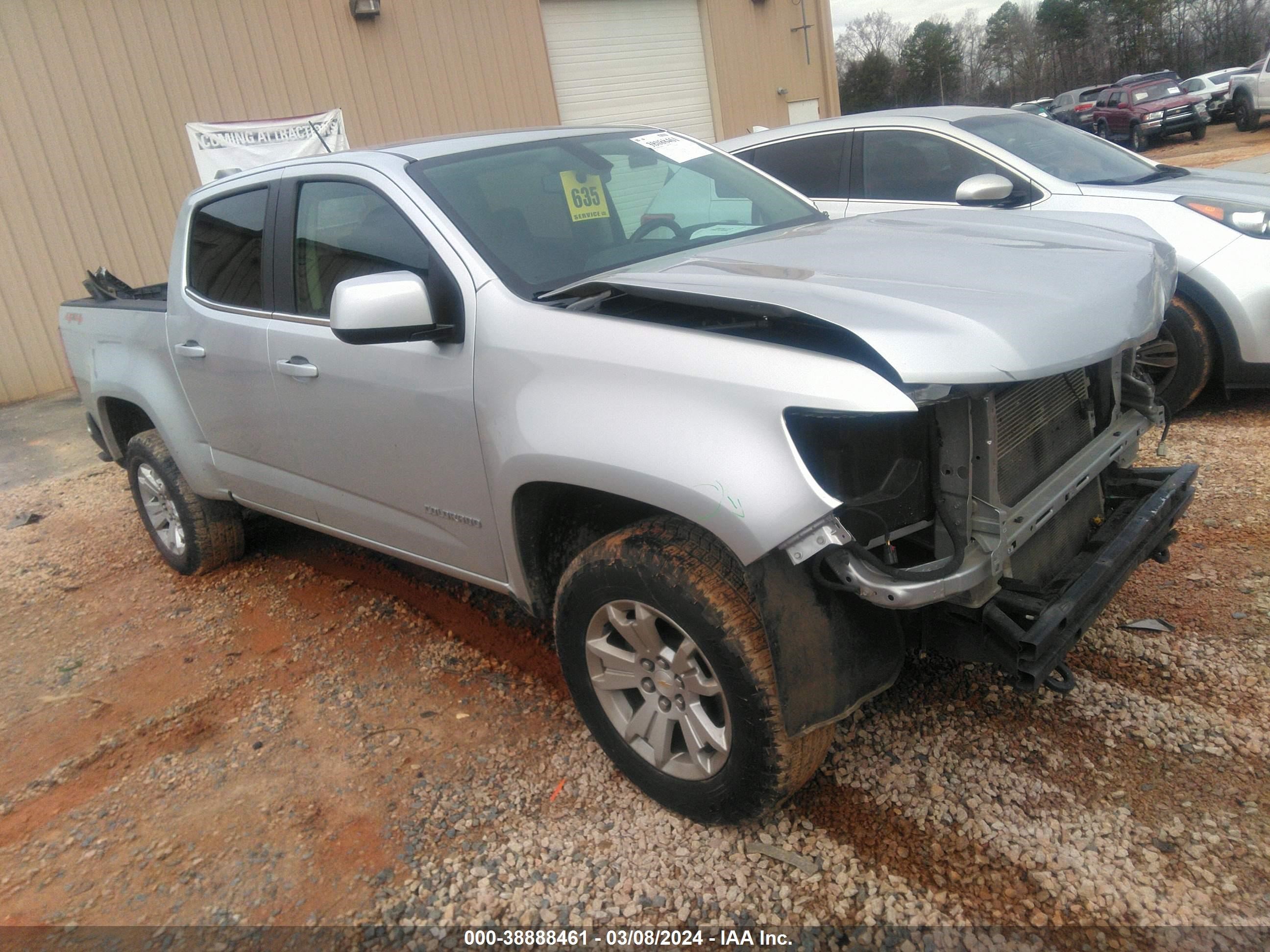 CHEVROLET COLORADO 2018 1gcgtcen1j1286190