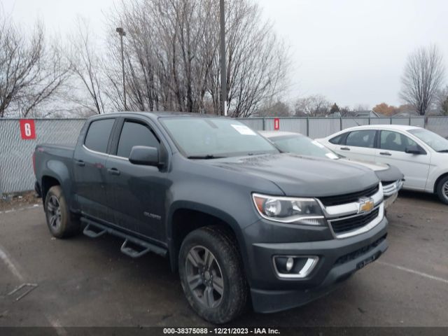 CHEVROLET COLORADO 2017 1gcgtcen2h1163041