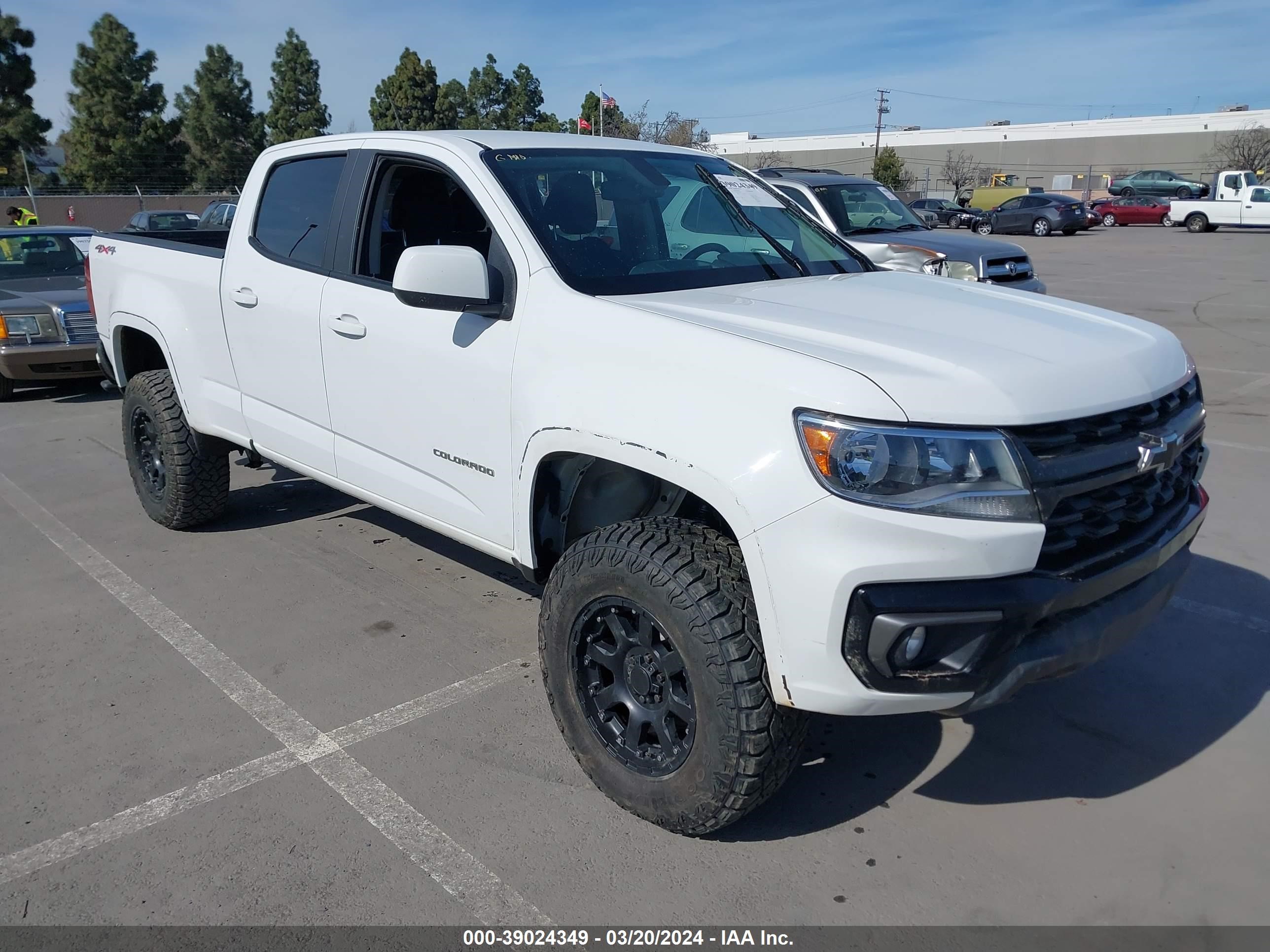 CHEVROLET COLORADO 2021 1gcgtcen3m1290505