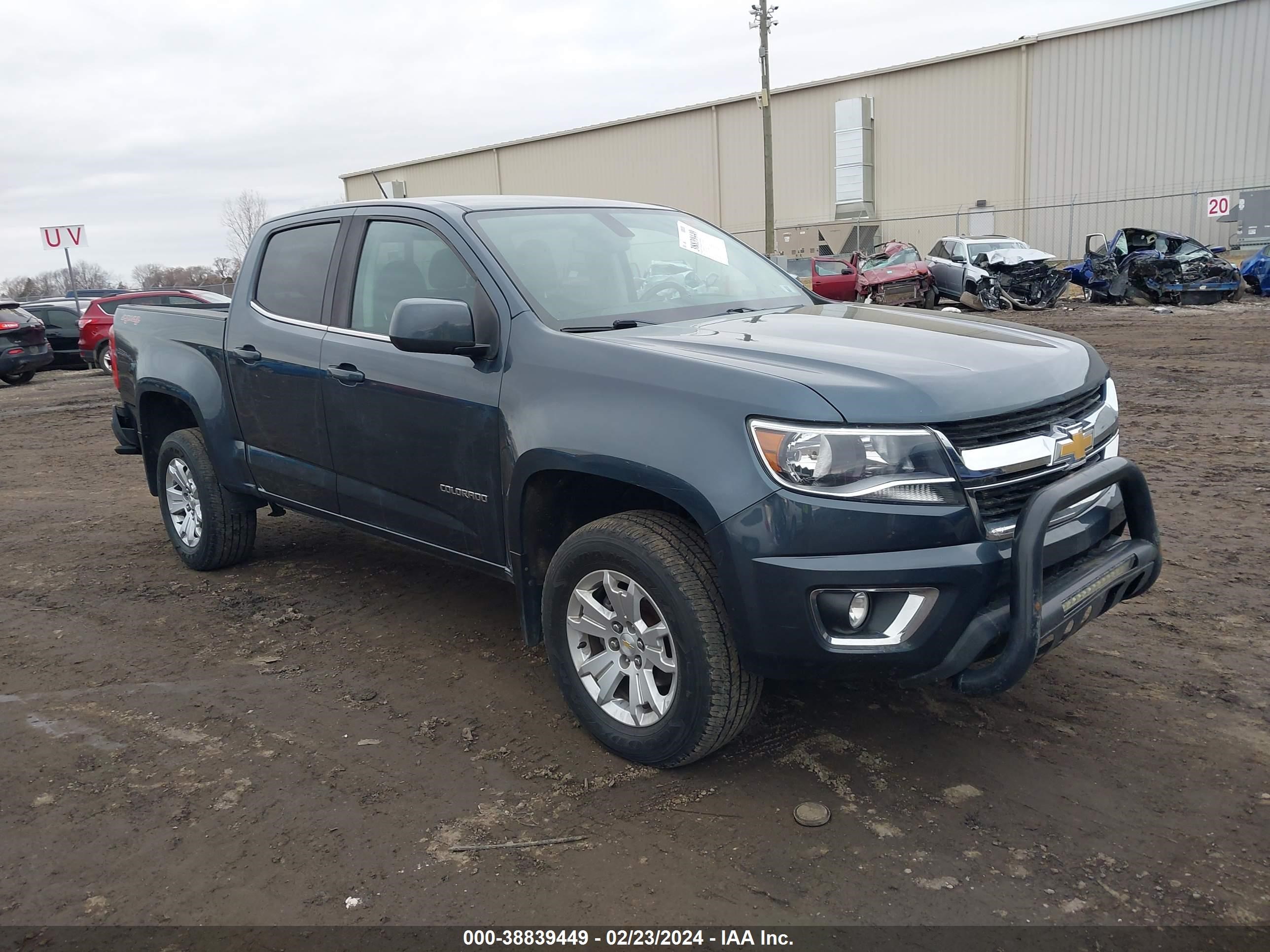 CHEVROLET COLORADO 2019 1gcgtcen6k1134830