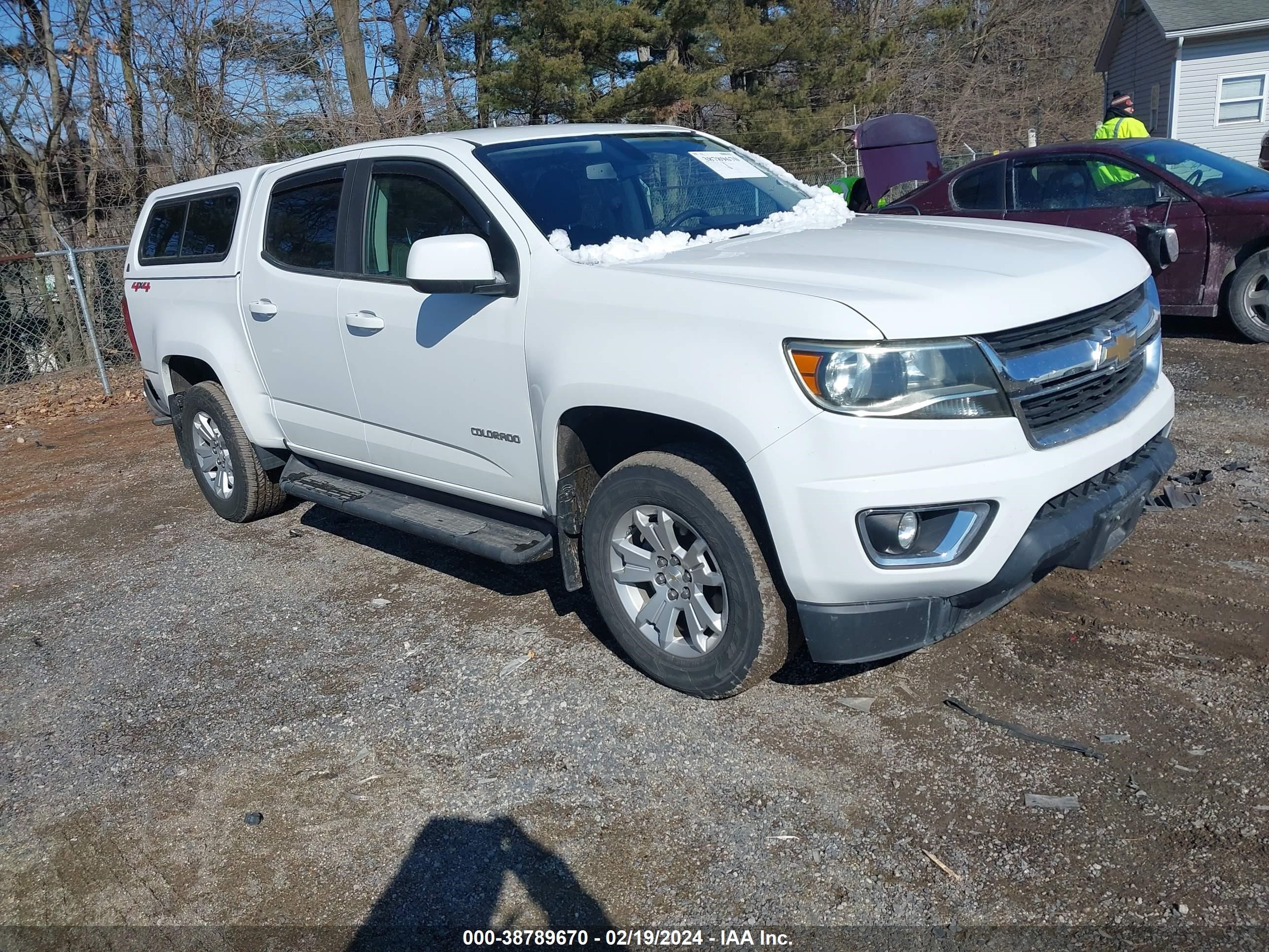 CHEVROLET COLORADO 2017 1gcgtcen7h1143688