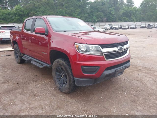 CHEVROLET COLORADO 2018 1gcgtcen7j1146628