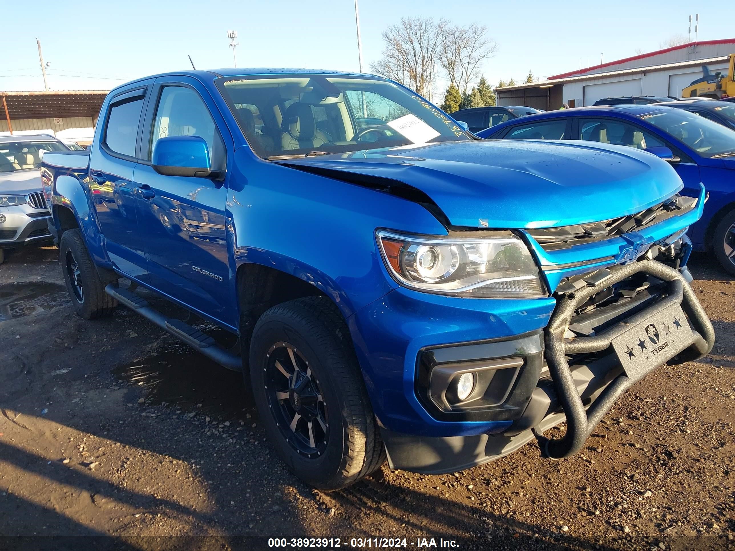 CHEVROLET COLORADO 2022 1gcgtcen7n1300647