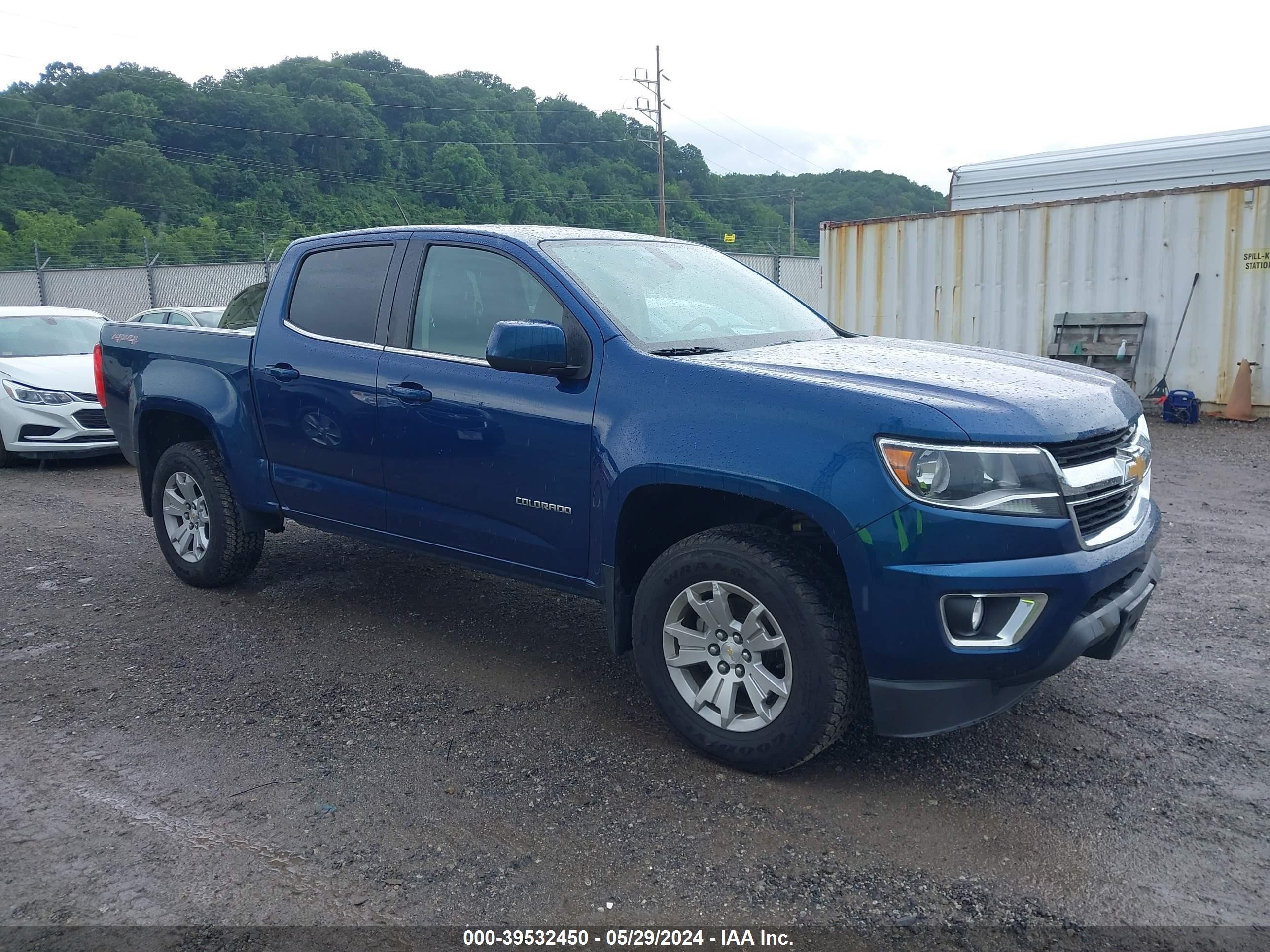 CHEVROLET COLORADO 2019 1gcgtcen8k1256380