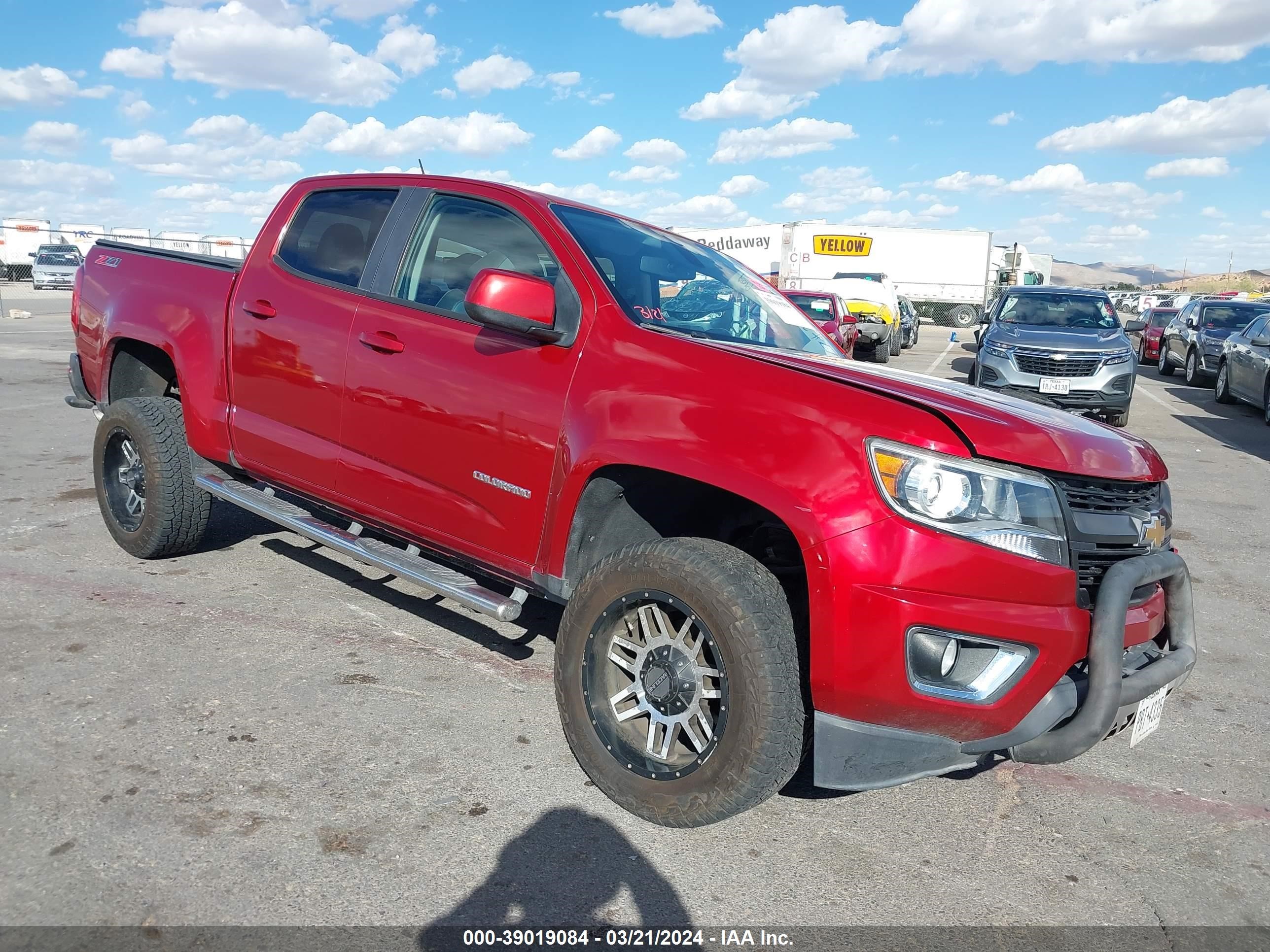 CHEVROLET COLORADO 2016 1gcgtde33g1179204