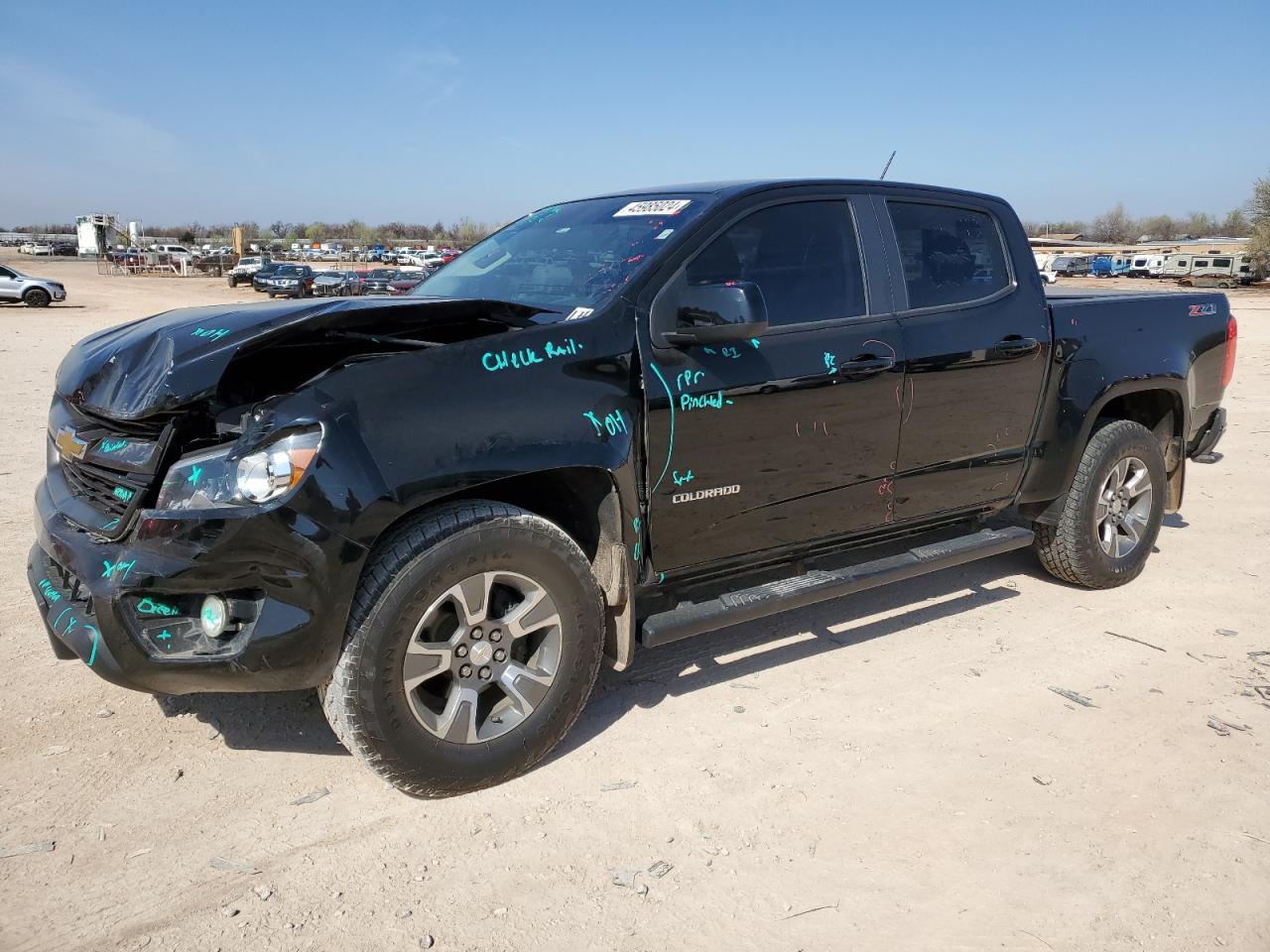 CHEVROLET COLORADO 2016 1gcgtde34g1357931