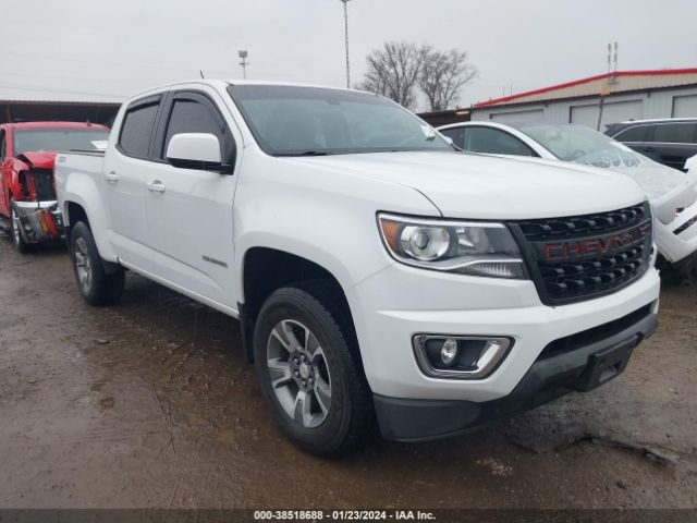 CHEVROLET COLORADO 2019 1gcgtden0k1315380