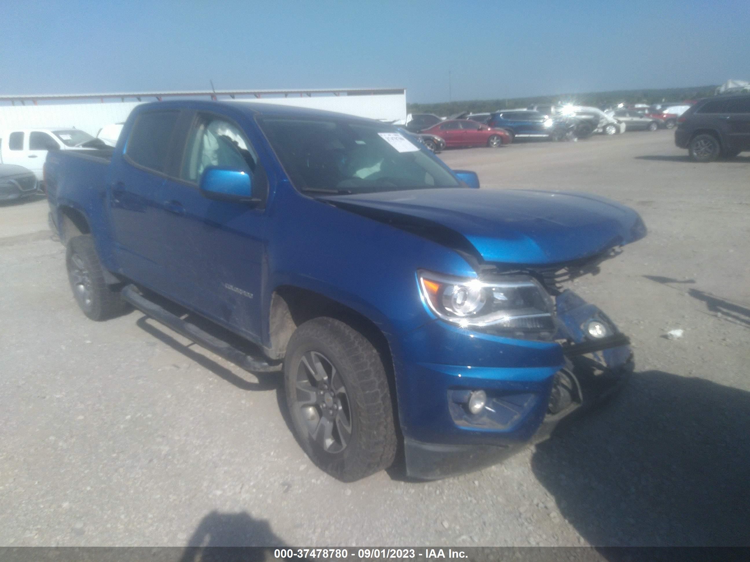 CHEVROLET COLORADO 2018 1gcgtden1j1219417