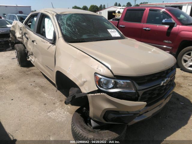 CHEVROLET COLORADO 2021 1gcgtden2m1246601