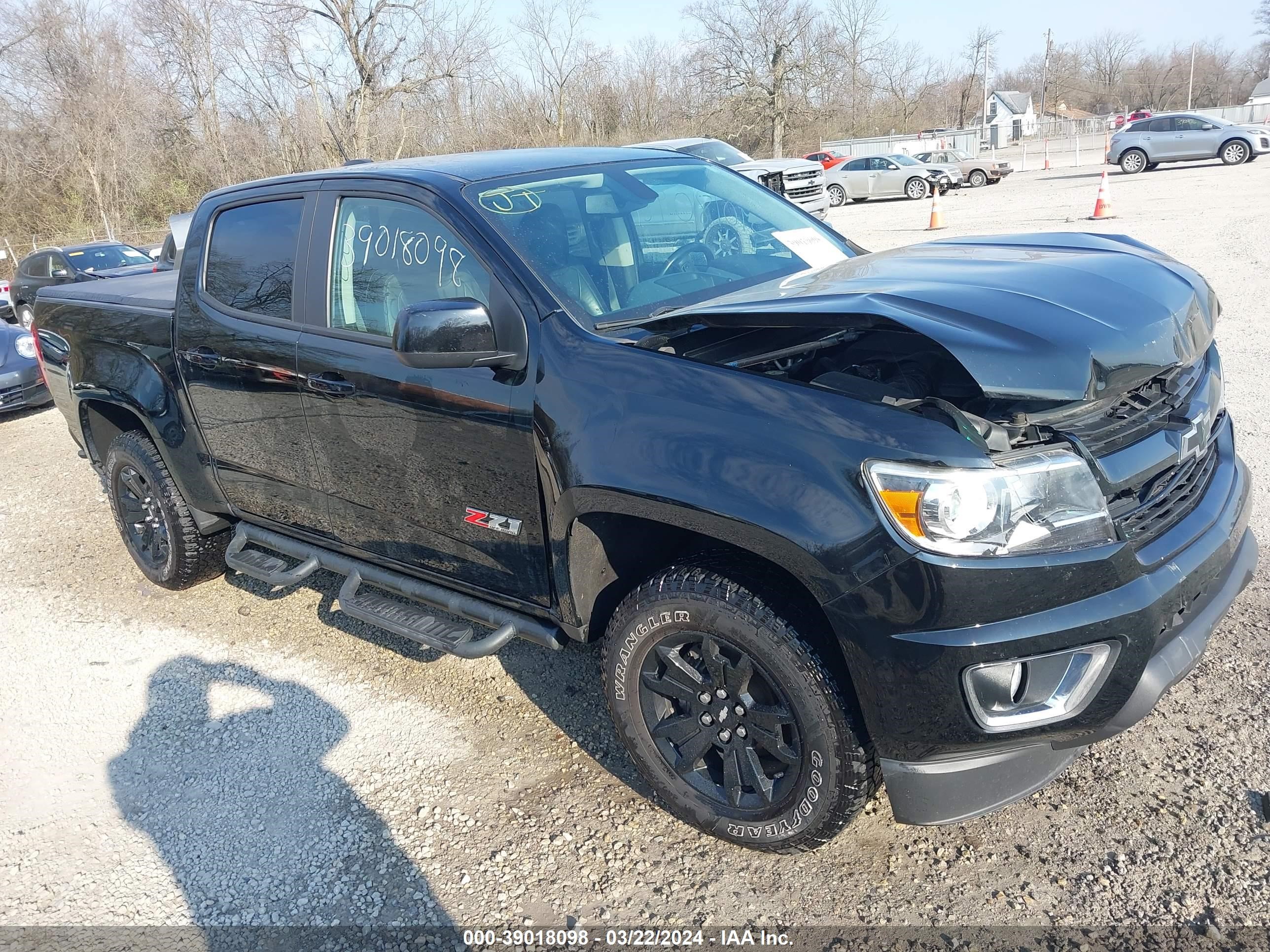 CHEVROLET COLORADO 2019 1gcgtden5k1218238