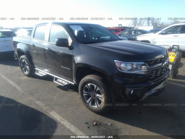 CHEVROLET COLORADO 2021 1gcgtden6m1107345