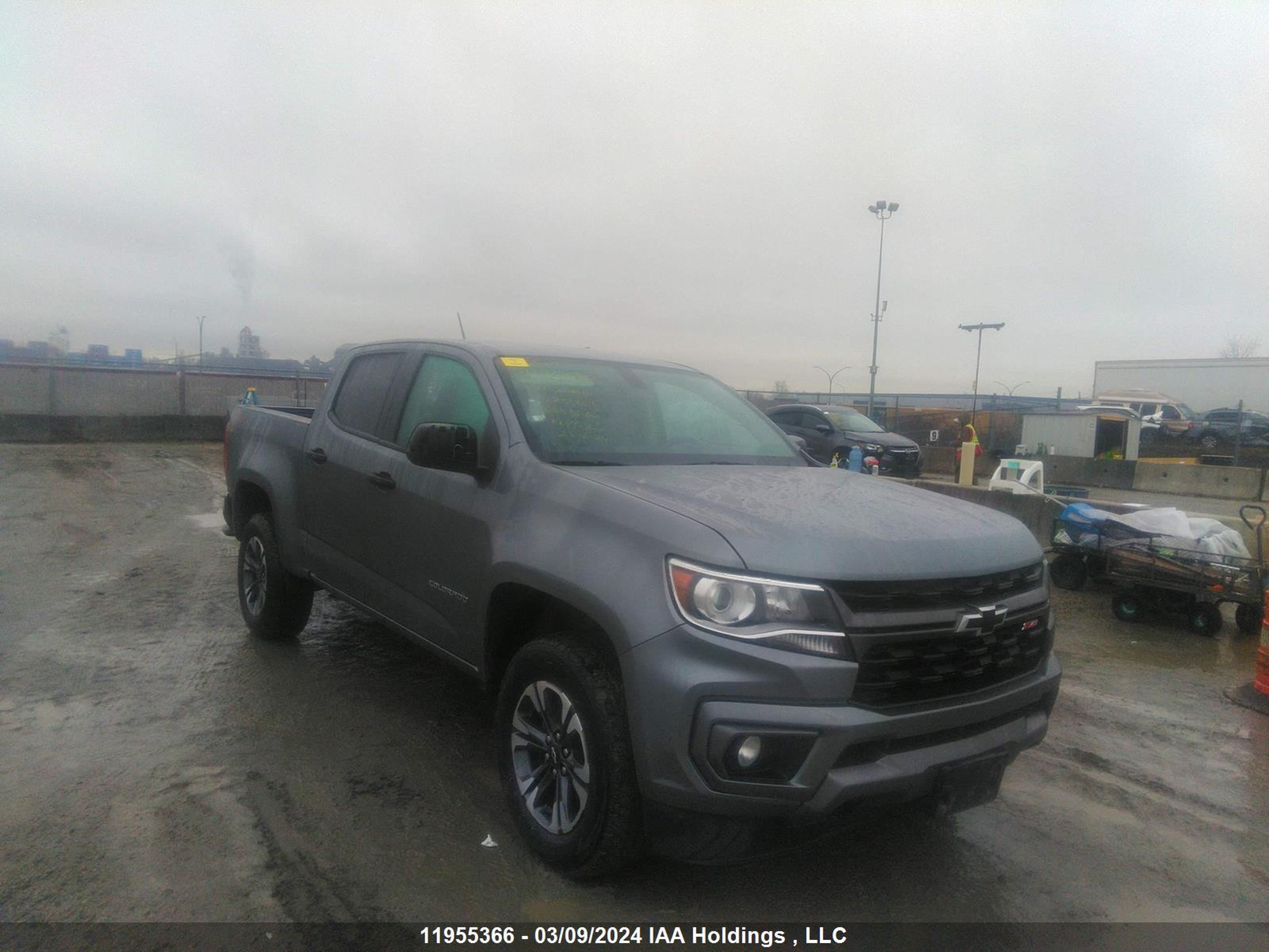 CHEVROLET COLORADO 2021 1gcgtden7m1251969