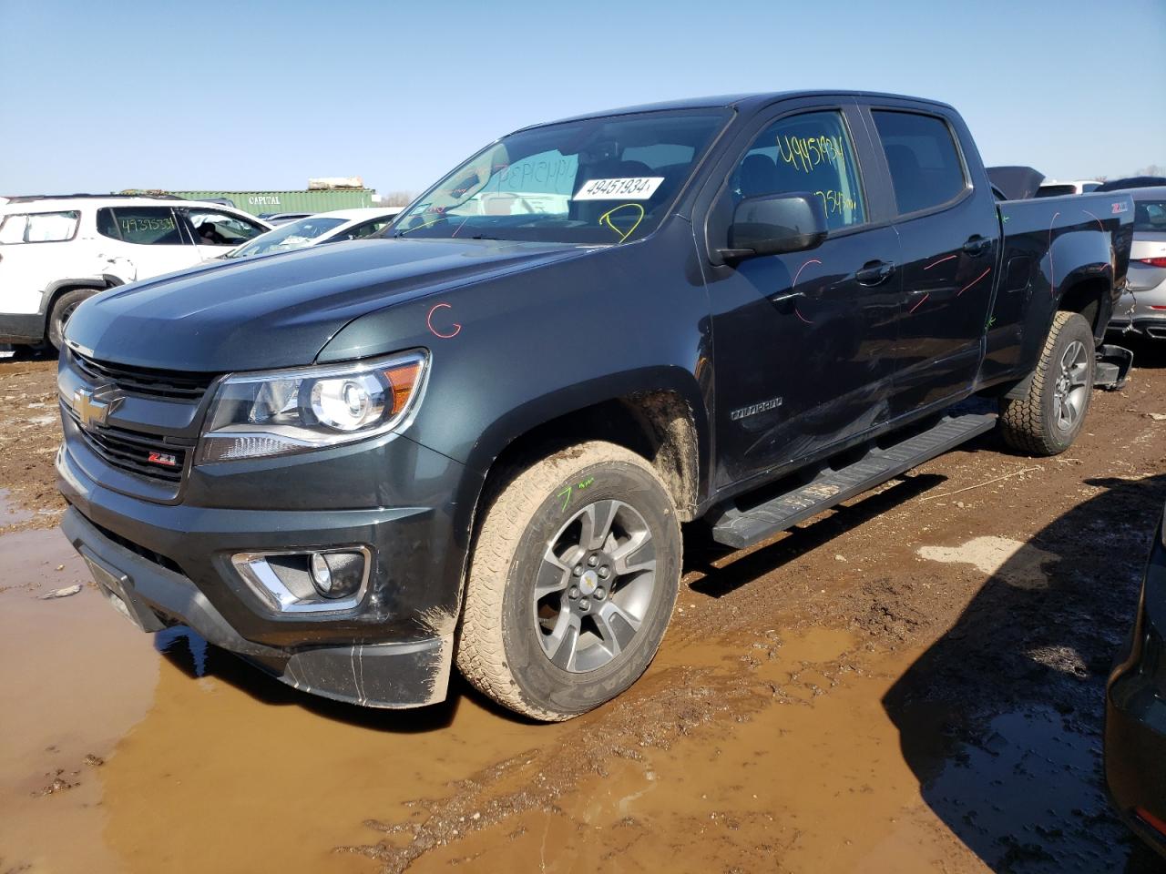 CHEVROLET COLORADO 2017 1gcgtden8h1307469