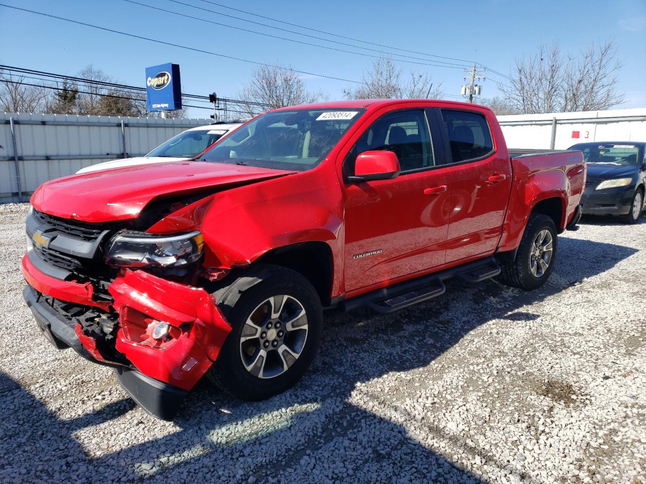 CHEVROLET COLORADO 2017 1gcgtden8h1331125