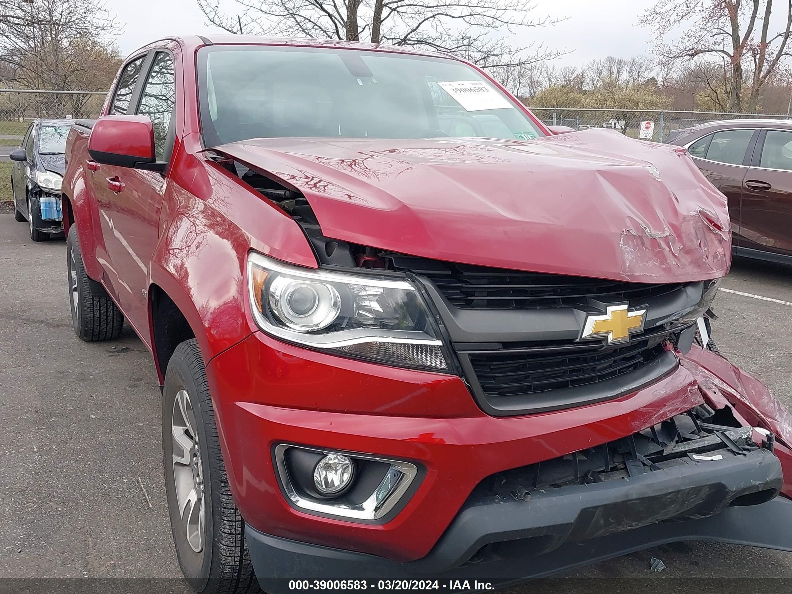 CHEVROLET COLORADO 2018 1gcgtden8j1189817