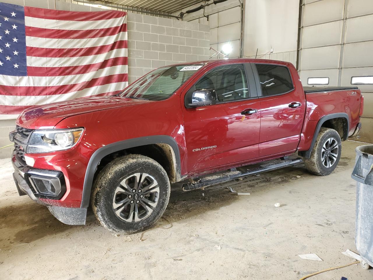 CHEVROLET COLORADO 2021 1gcgtden8m1133249