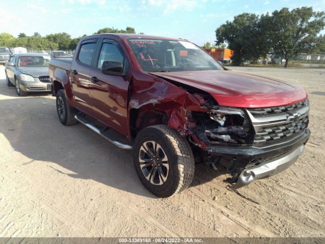 CHEVROLET COLORADO 2021 1gcgtden9m1189488