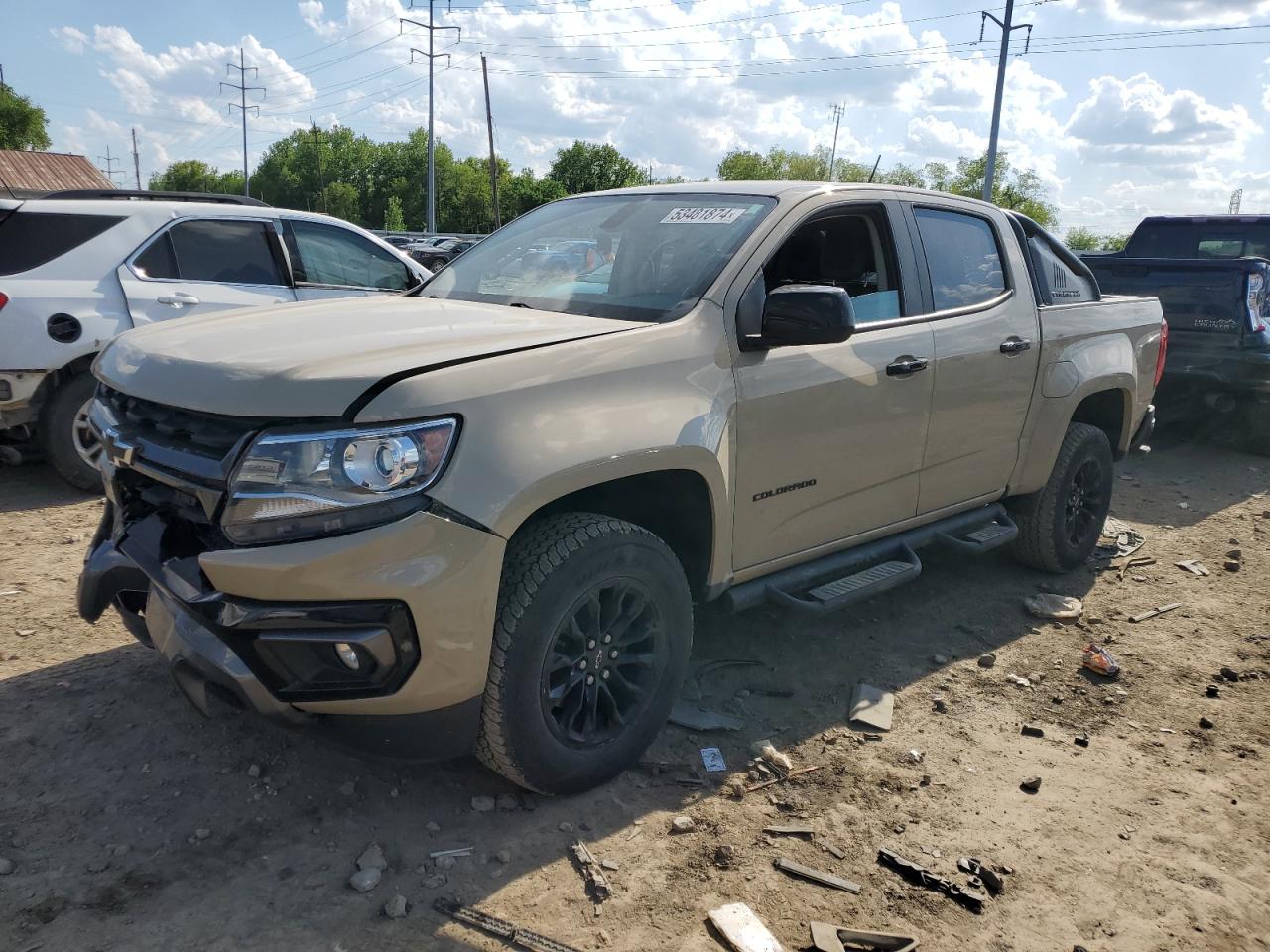 CHEVROLET COLORADO 2021 1gcgtden9m1258938