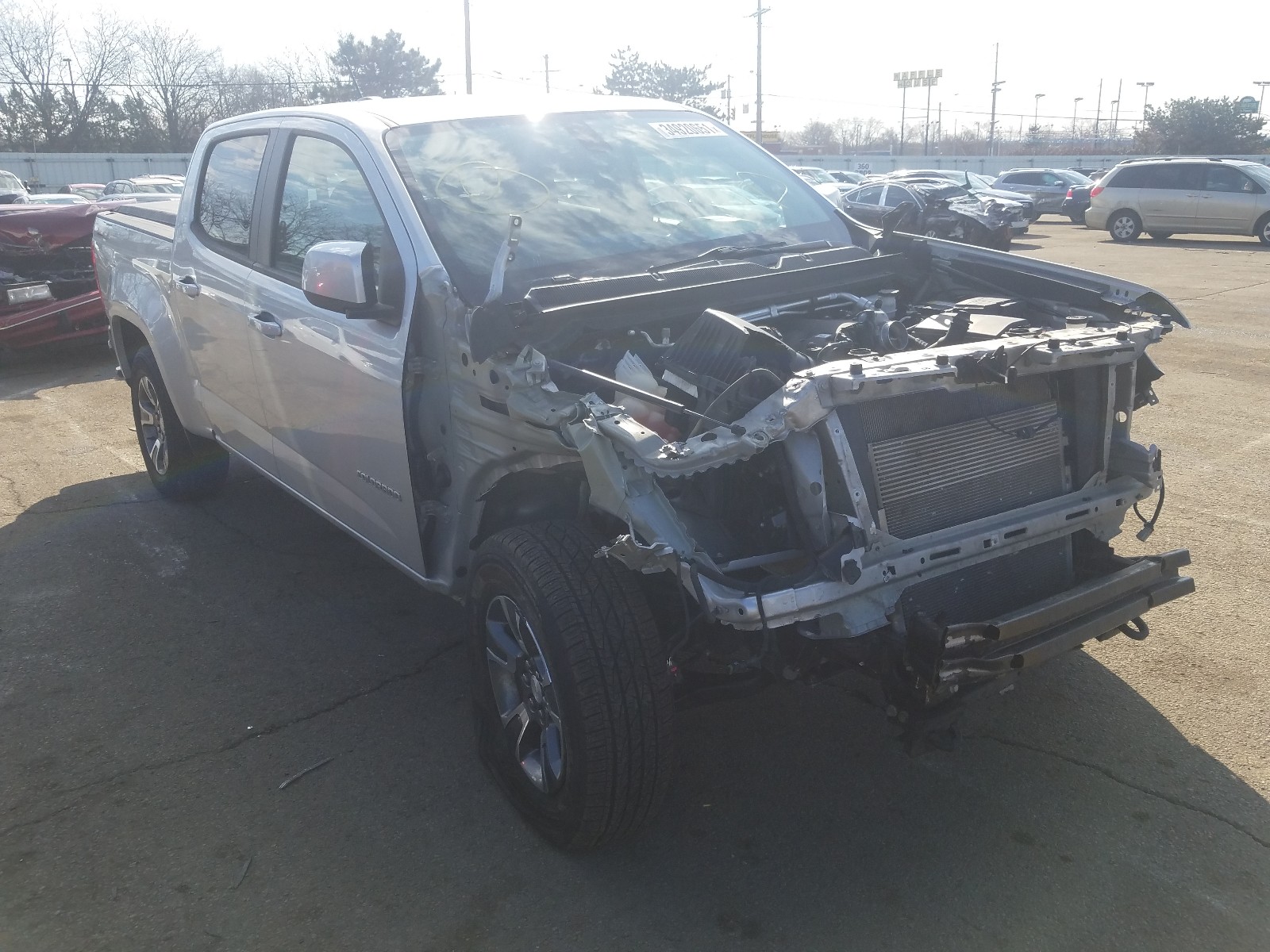 CHEVROLET COLORADO Z 2017 1gcgtdenxh1311300