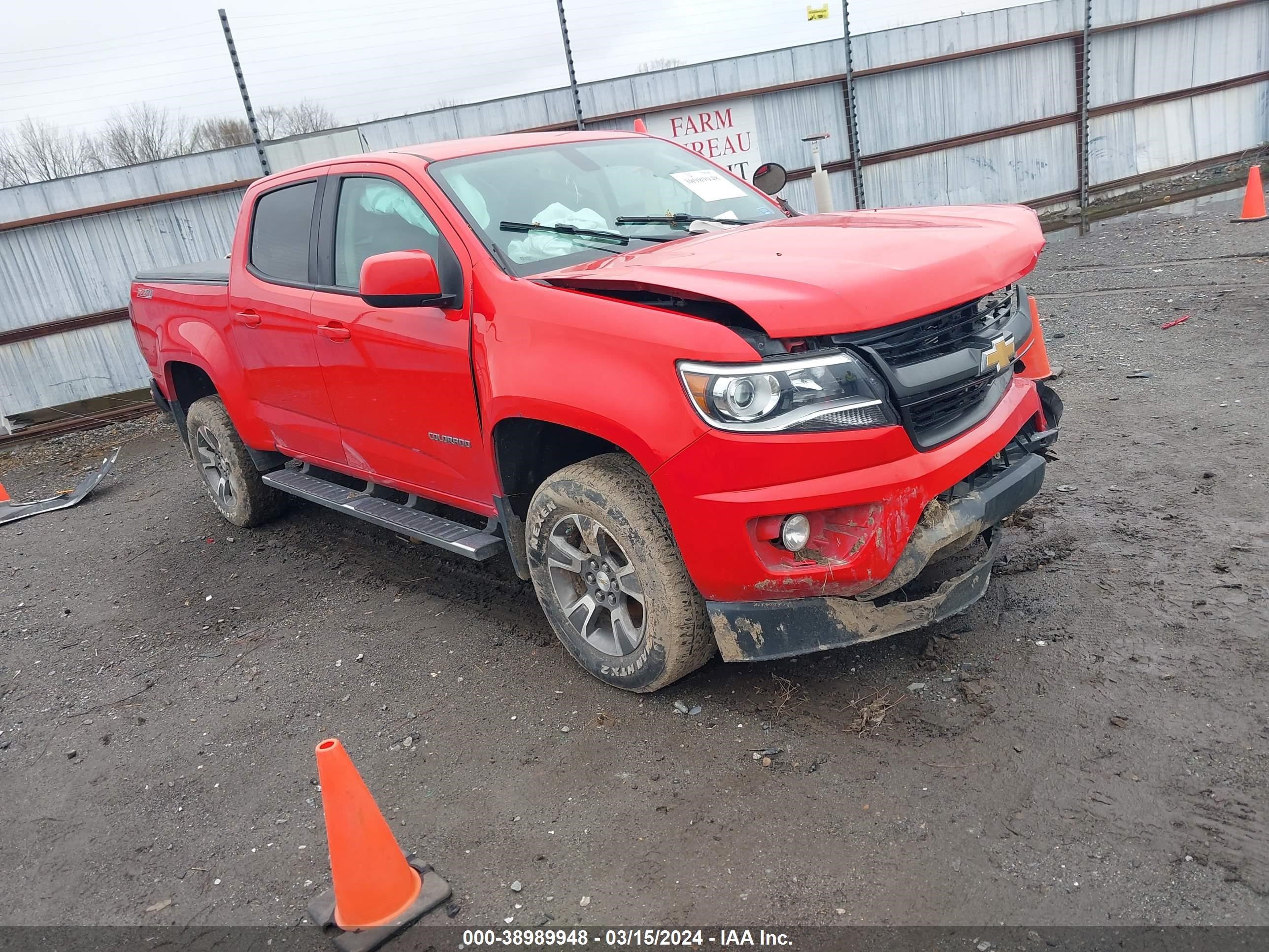 CHEVROLET COLORADO 2018 1gcgtdenxj1145690