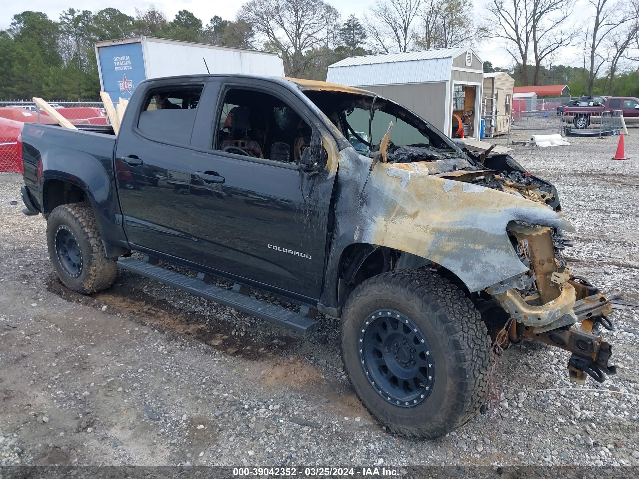 CHEVROLET COLORADO 2022 1gcgtdenxn1165279