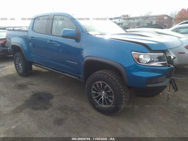 CHEVROLET COLORADO 2021 1gcgteen0m1119948