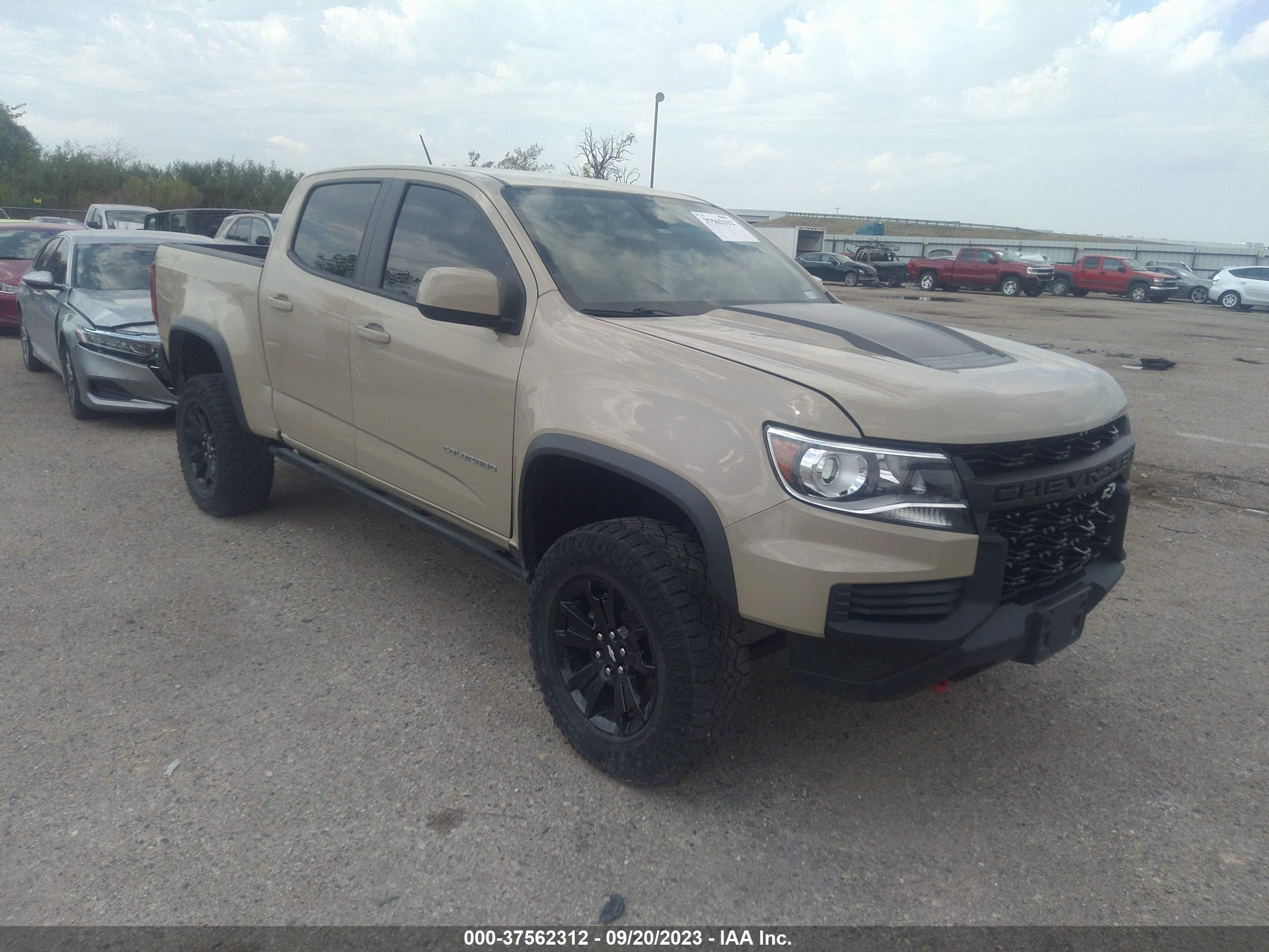 CHEVROLET COLORADO 2021 1gcgteen0m1125040