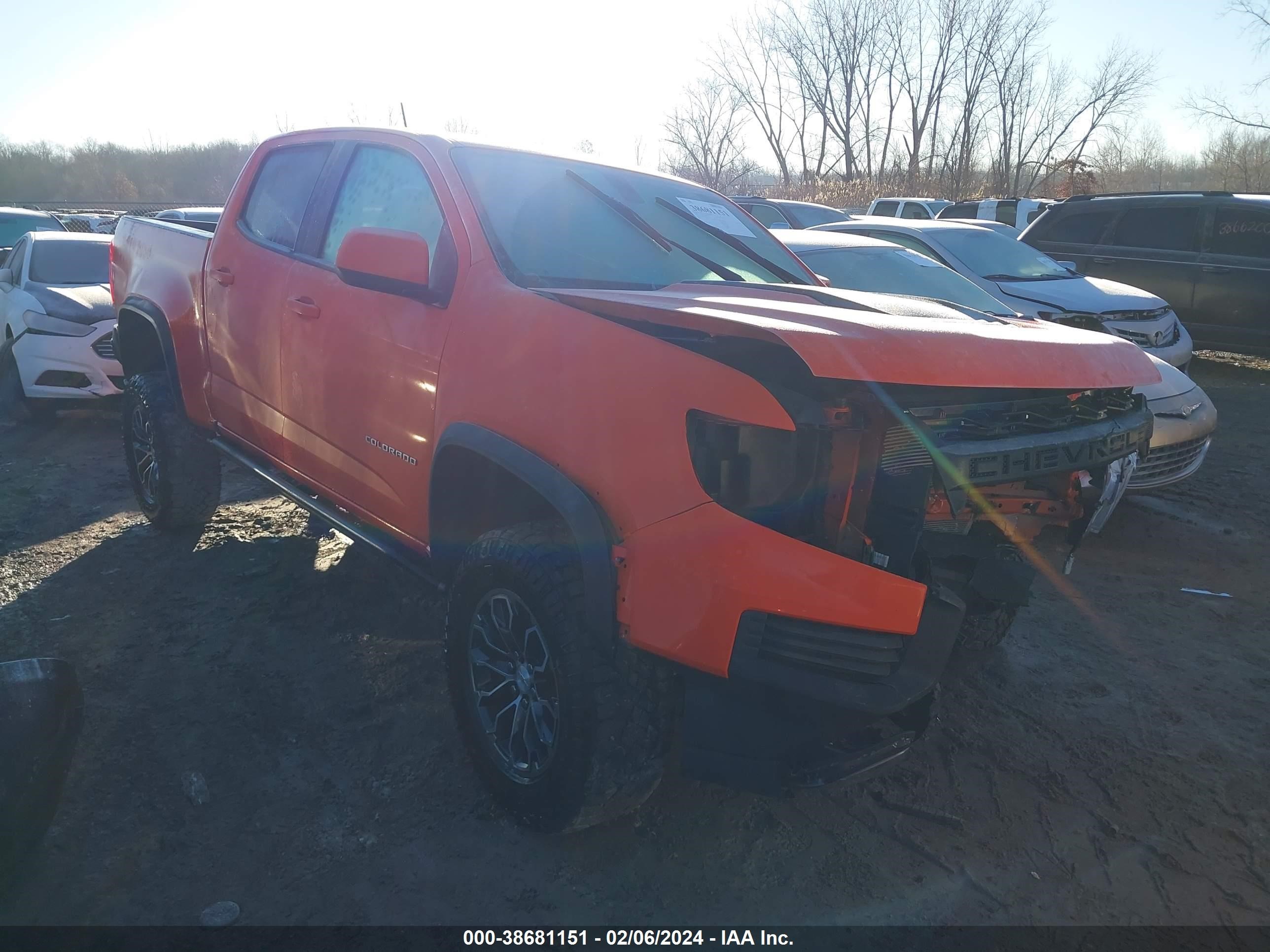 CHEVROLET COLORADO 2021 1gcgteen3m1203312