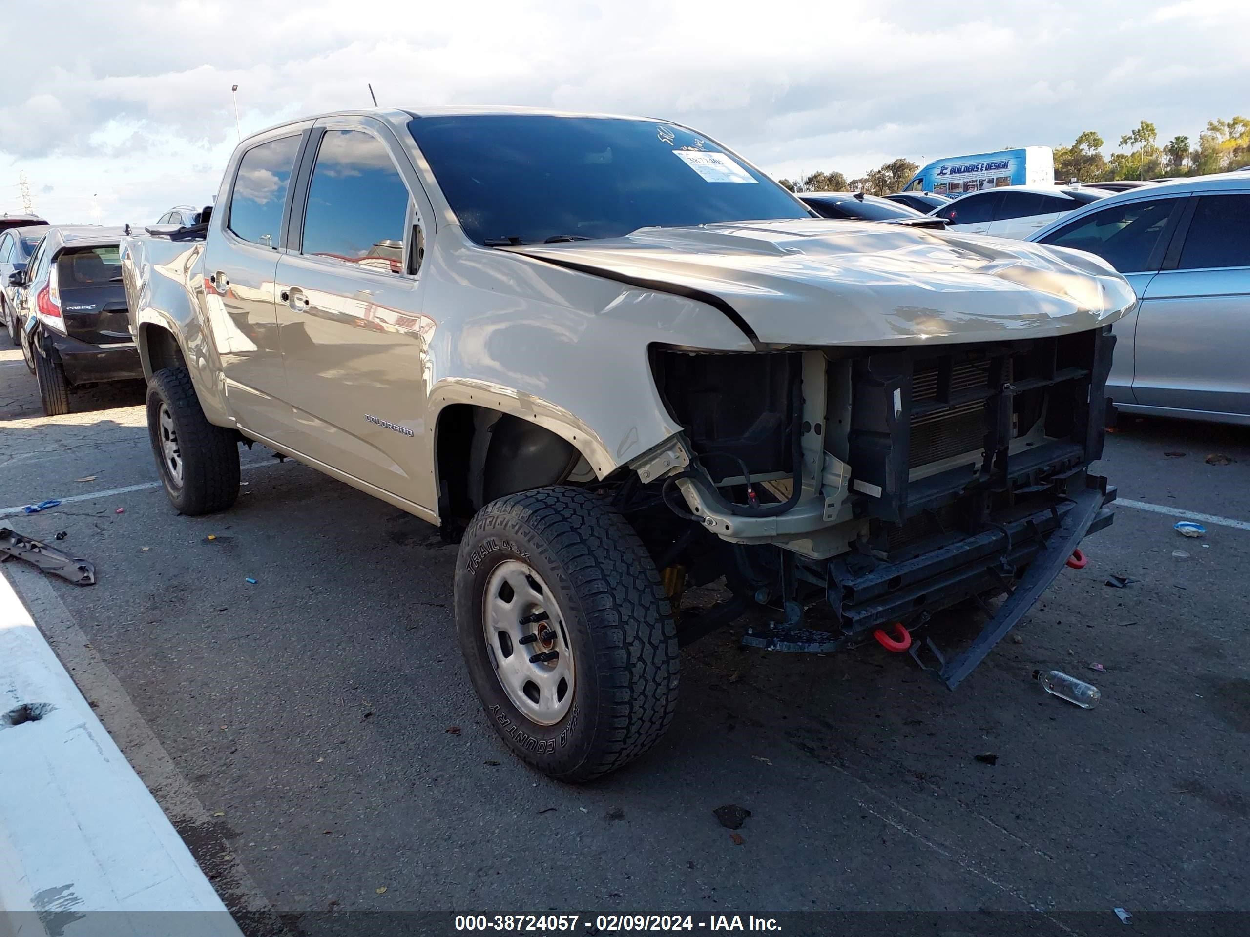 CHEVROLET COLORADO 2022 1gcgteen3n1191292