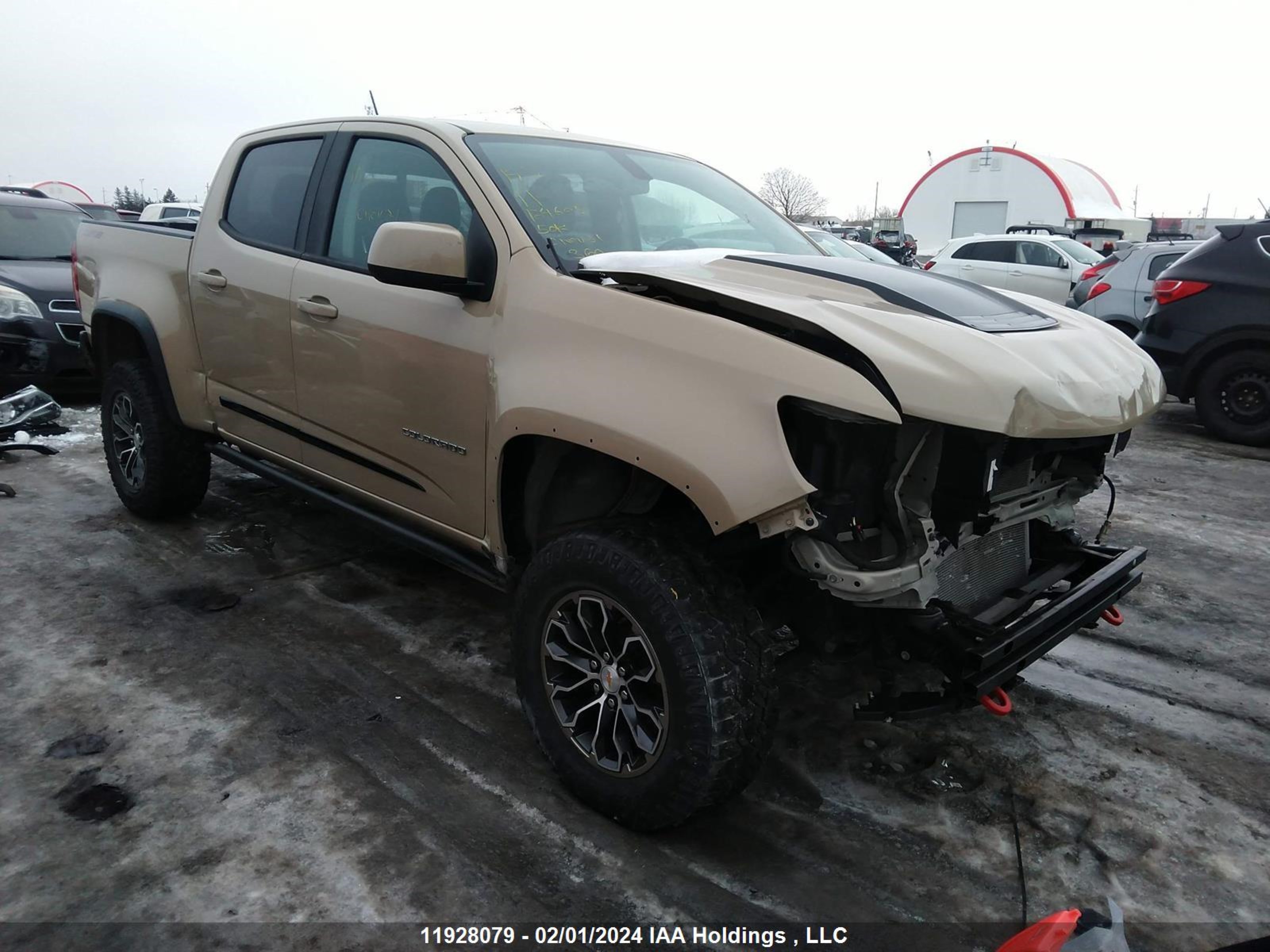 CHEVROLET COLORADO 2021 1gcgteen6m1124605