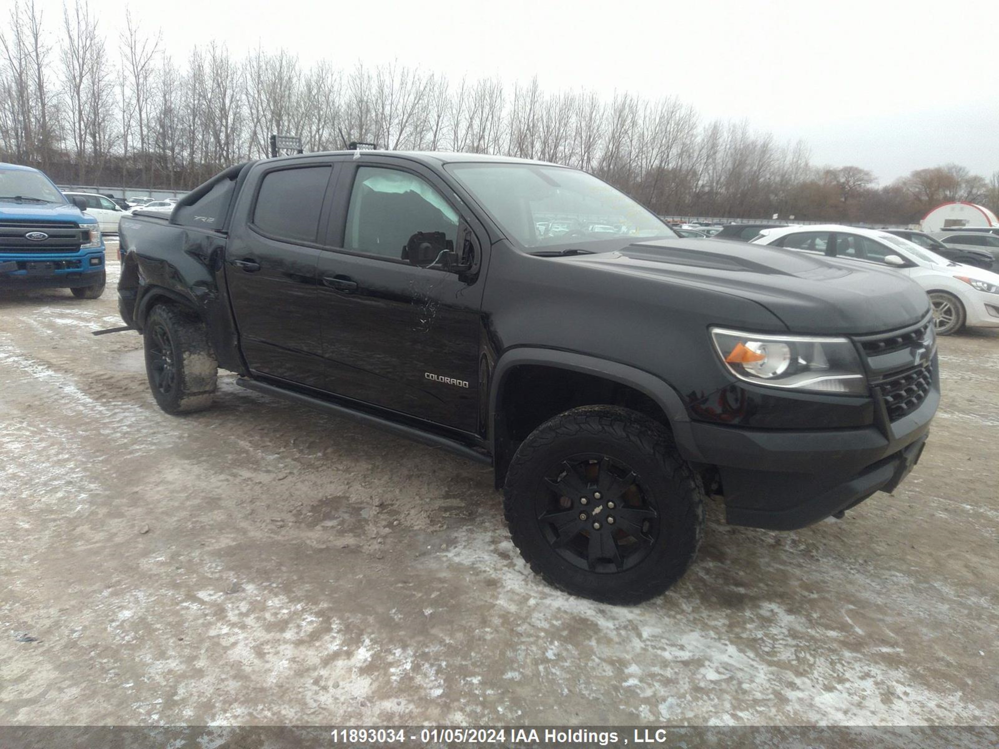 CHEVROLET COLORADO 2019 1gcgteen8k1127597